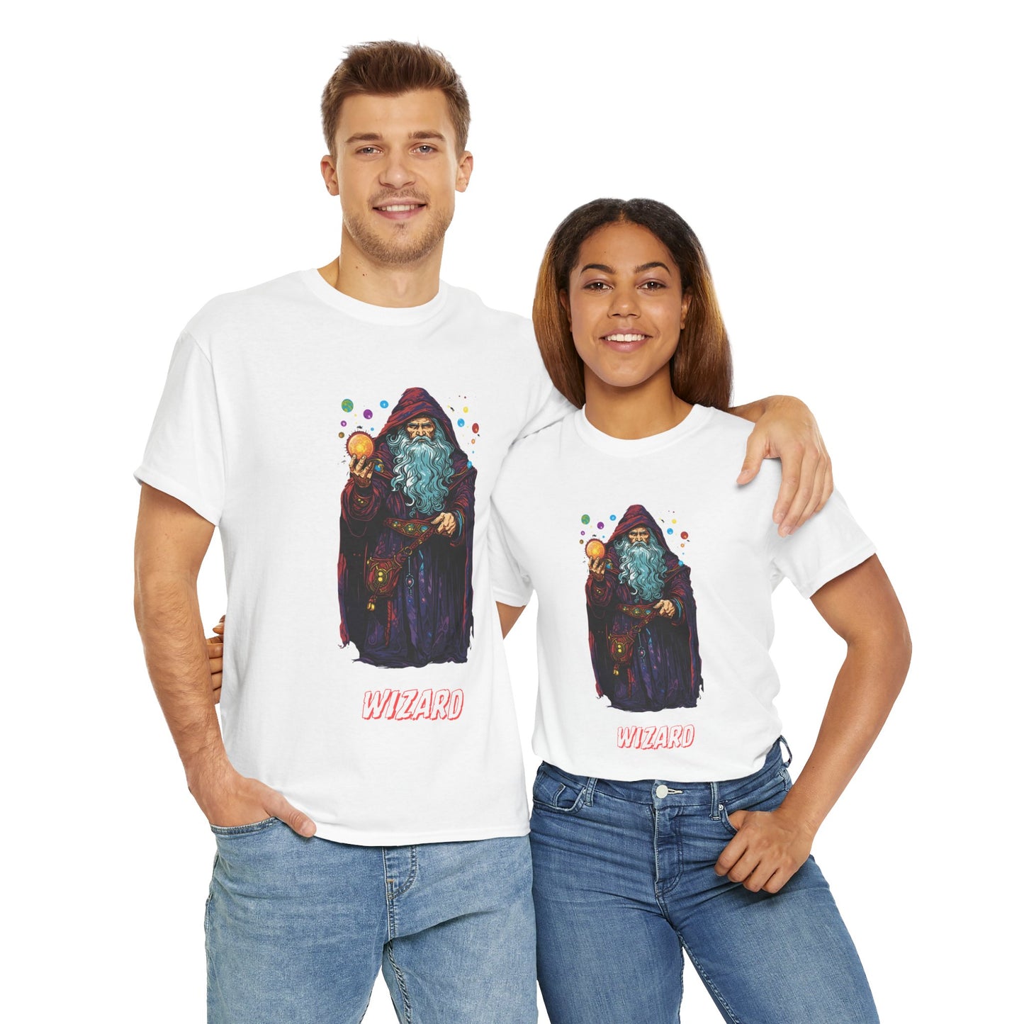 Wizard Quote Dungeons and Dragons DND Unisex Heavy Cotton Tee Shirt T-Shirt - RPG, TTRPG, Roleplaying, Geek, Nerd