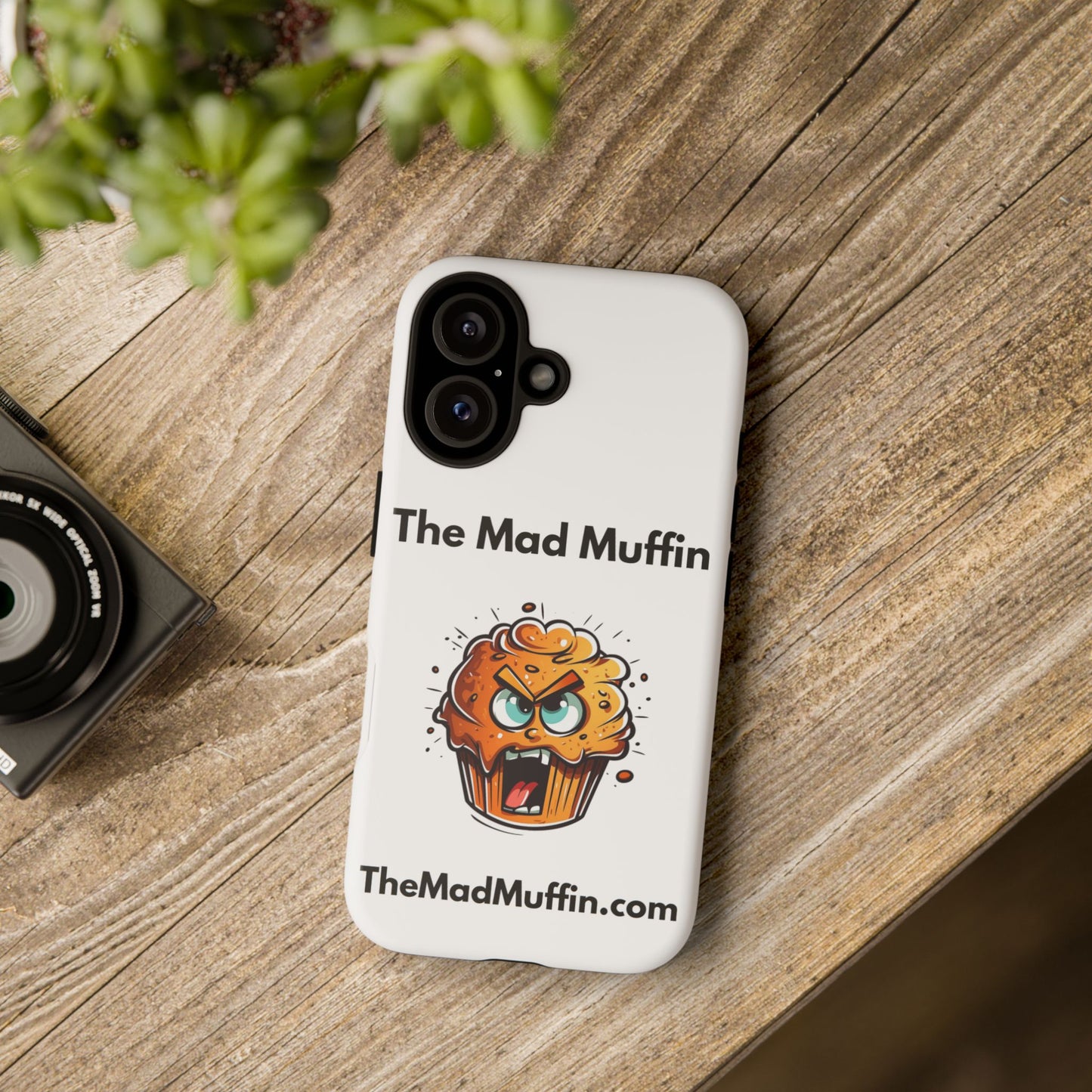 OFFICIAL The Mad Muffin Funny Tough Phone Case- Geek, Nerd, Store, Merch