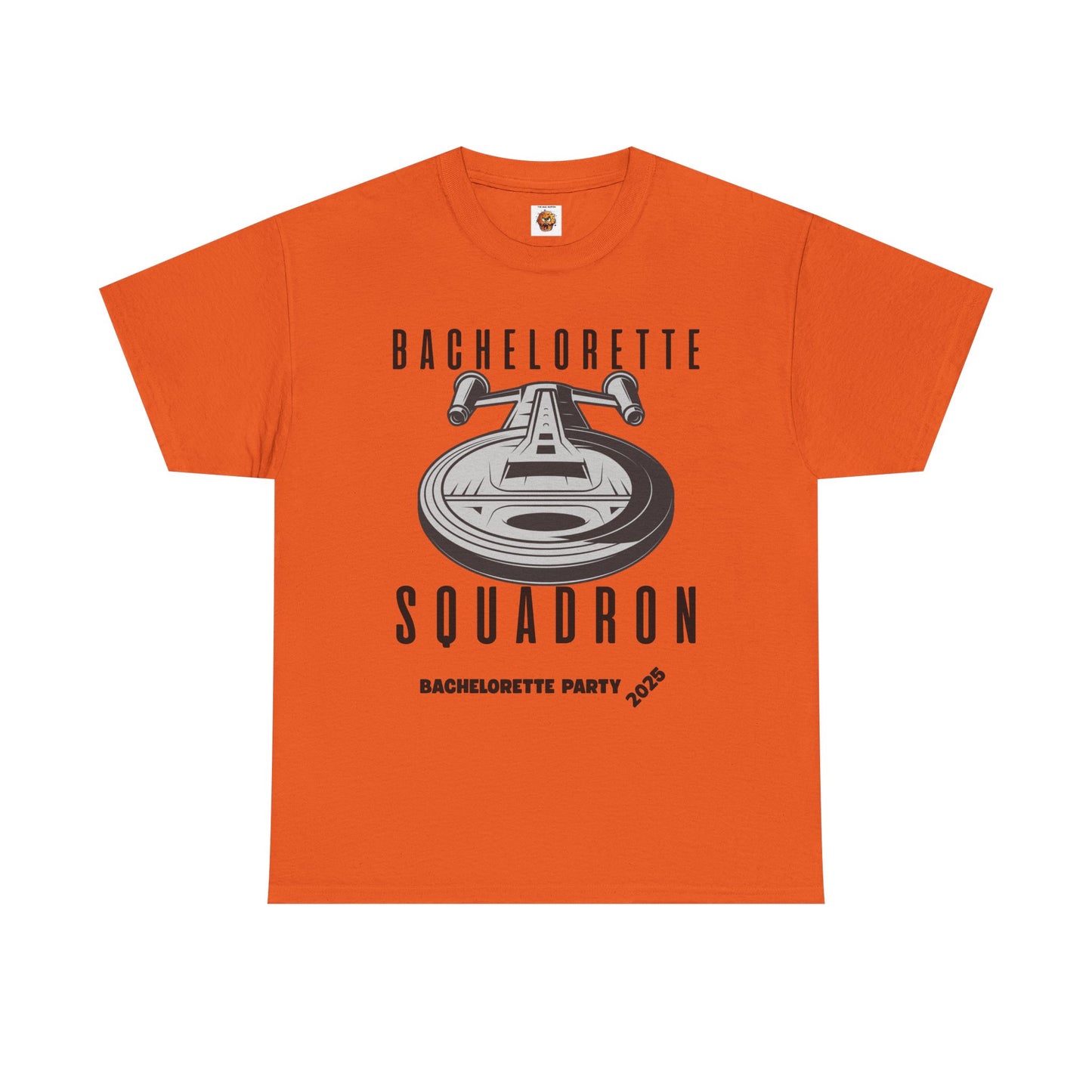 Bachelorette Squadron Heavy Cotton Tee - Perfect for Bachelorette Parties 2025, Wedding, Engagement, Star Trek, Sci-Fi, Geek, Nerd
