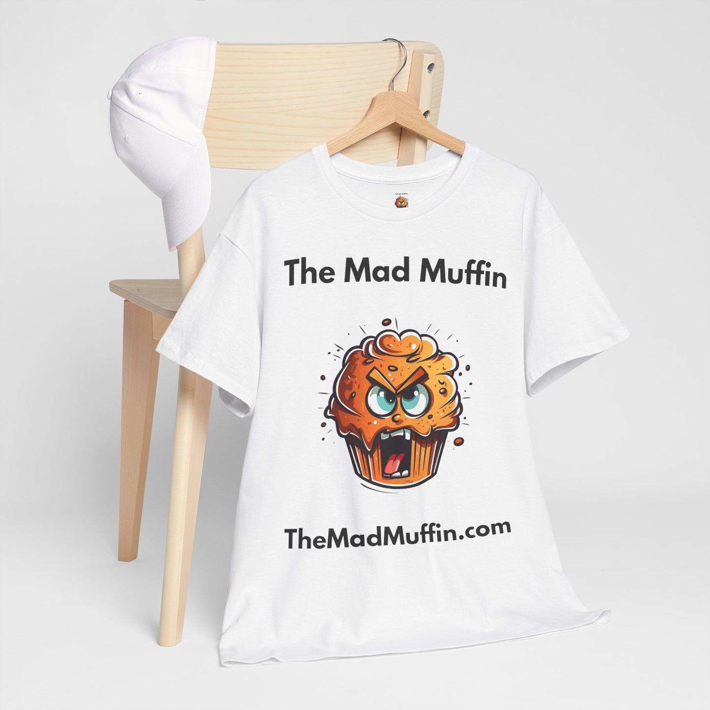 OFFICIAL The Mad Muffin Unisex Heavy Cotton Tee Shirt T-Shirt - Geek, Nerd, Store, Merch
