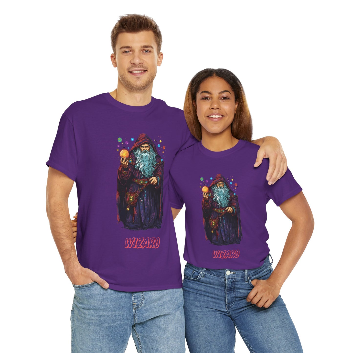 Wizard Quote Dungeons and Dragons DND Unisex Heavy Cotton Tee Shirt T-Shirt - RPG, TTRPG, Roleplaying, Geek, Nerd