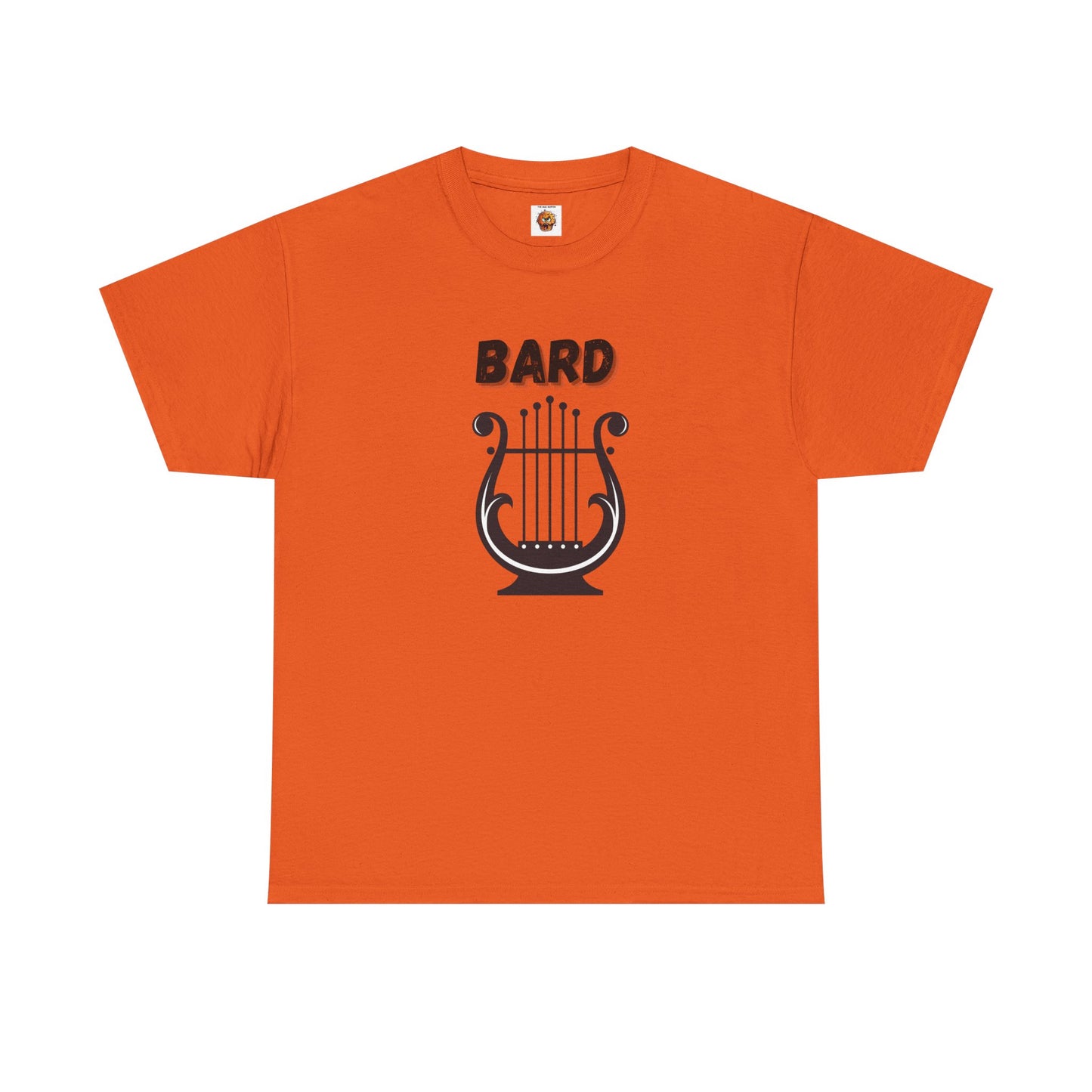 Bard Icon Symbol Dungeons and Dragons DND Unisex Heavy Cotton Tee Shirt T-Shirt - RPG, TTRPG, Roleplaying, Geek, Nerd