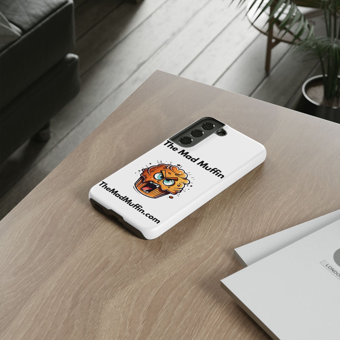 OFFICIAL The Mad Muffin Funny Tough Phone Case- Geek, Nerd, Store, Merch