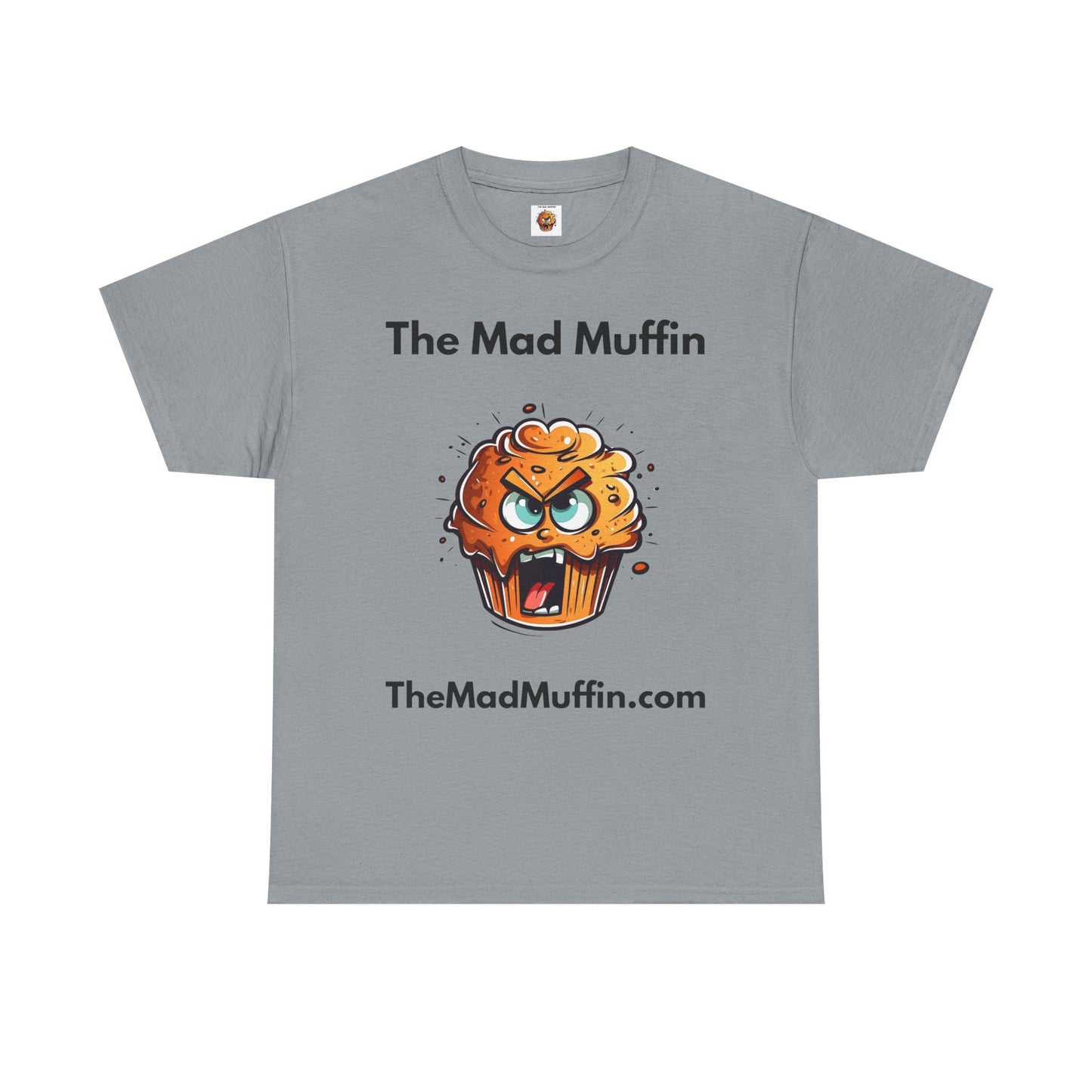 OFFICIAL The Mad Muffin Unisex Heavy Cotton Tee Shirt T-Shirt - Geek, Nerd, Store, Merch