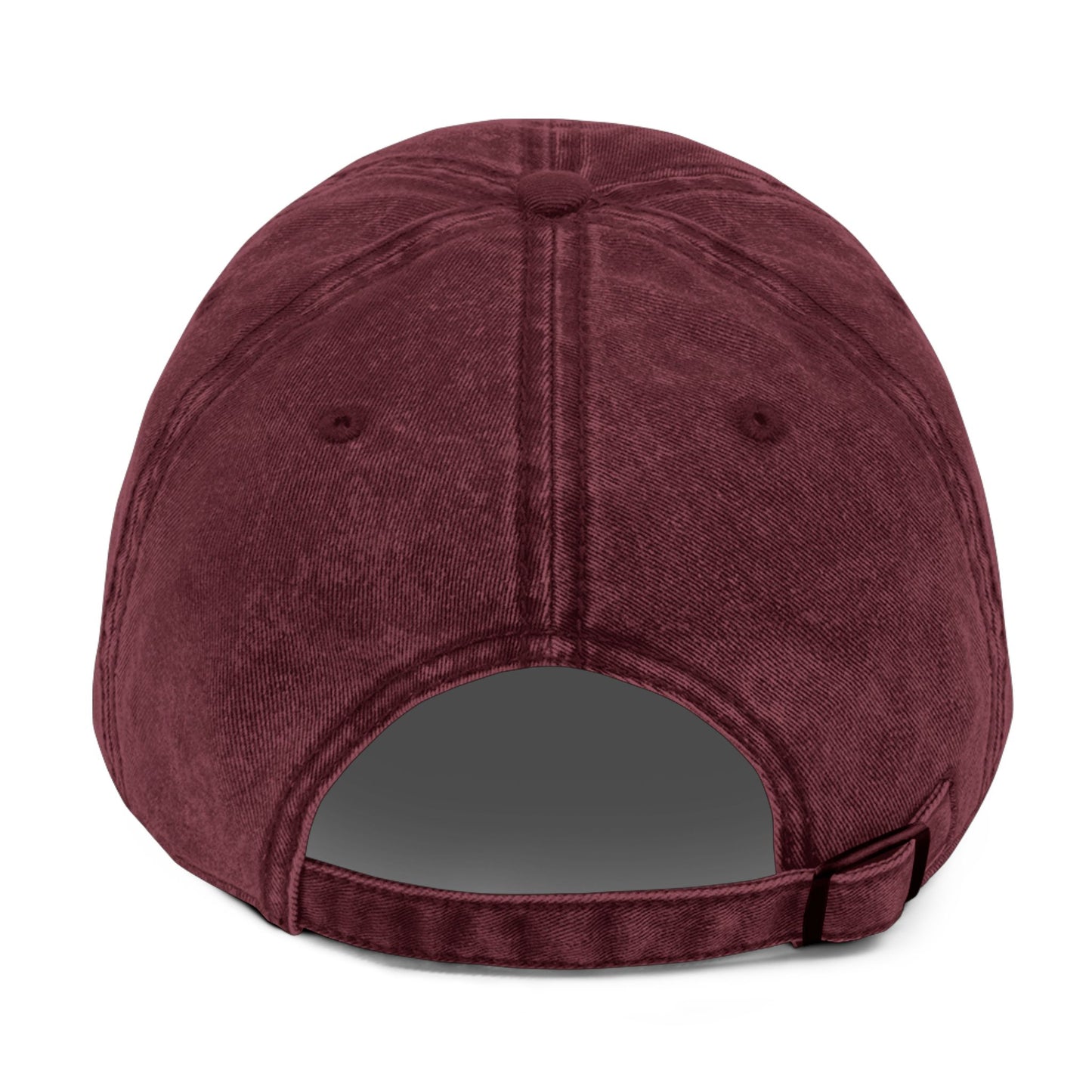 Vintage Style Cap - 'CRIT HAPPENS' D20 Embroidered Baseball Hat, DND, RPG, TTRPG, Roleplaying, Geek, Nerd