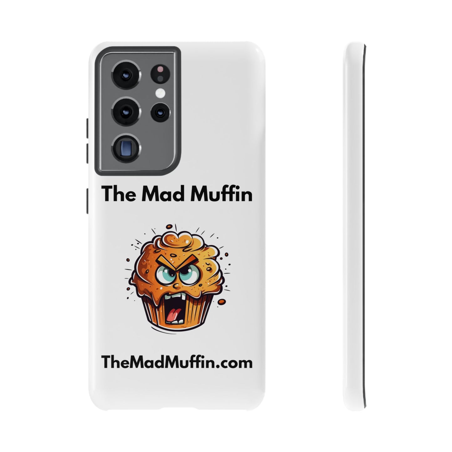 OFFICIAL The Mad Muffin Funny Tough Phone Case- Geek, Nerd, Store, Merch