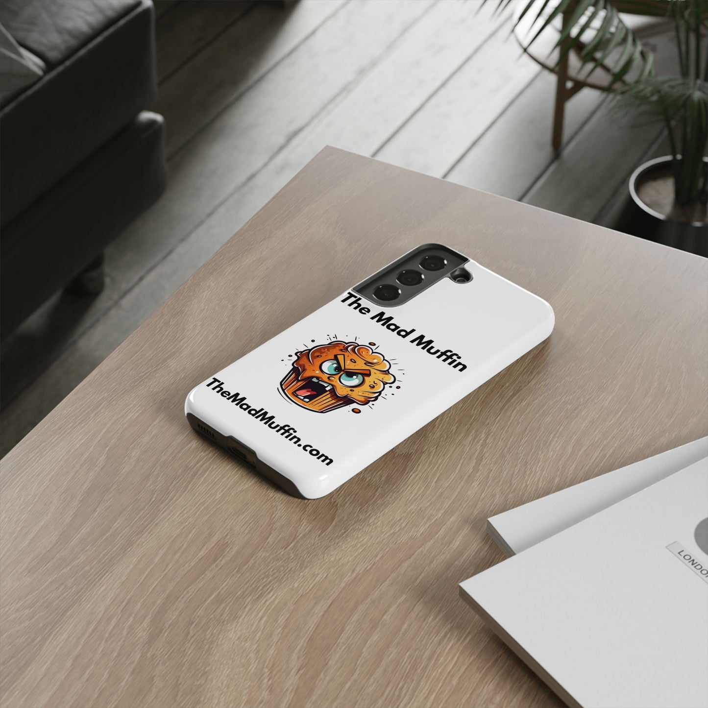 OFFICIAL The Mad Muffin Funny Tough Phone Case- Geek, Nerd, Store, Merch
