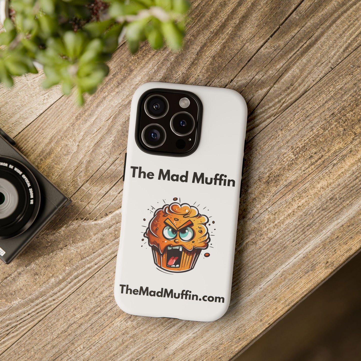 OFFICIAL The Mad Muffin Funny Tough Phone Case- Geek, Nerd, Store, Merch