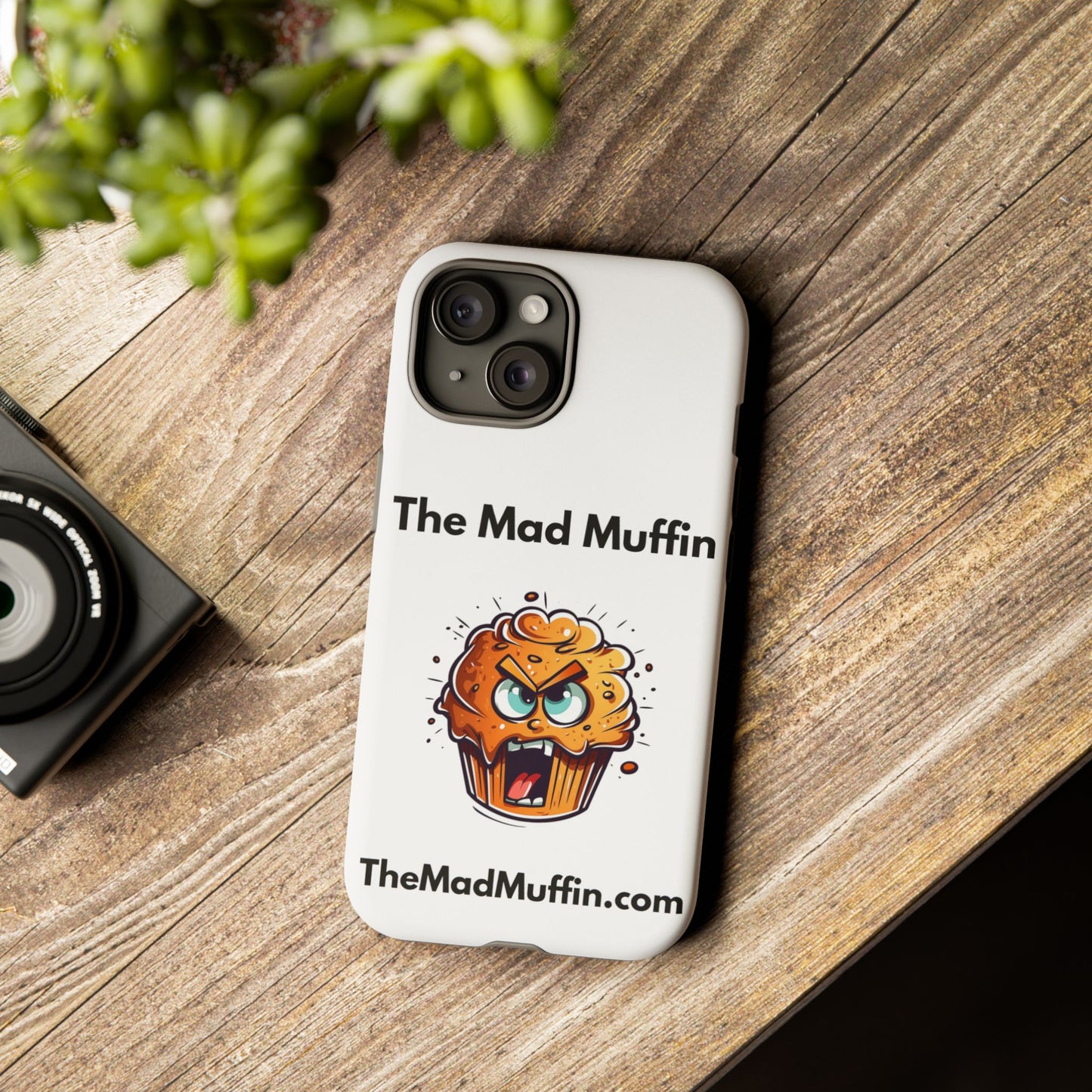 OFFICIAL The Mad Muffin Funny Tough Phone Case- Geek, Nerd, Store, Merch