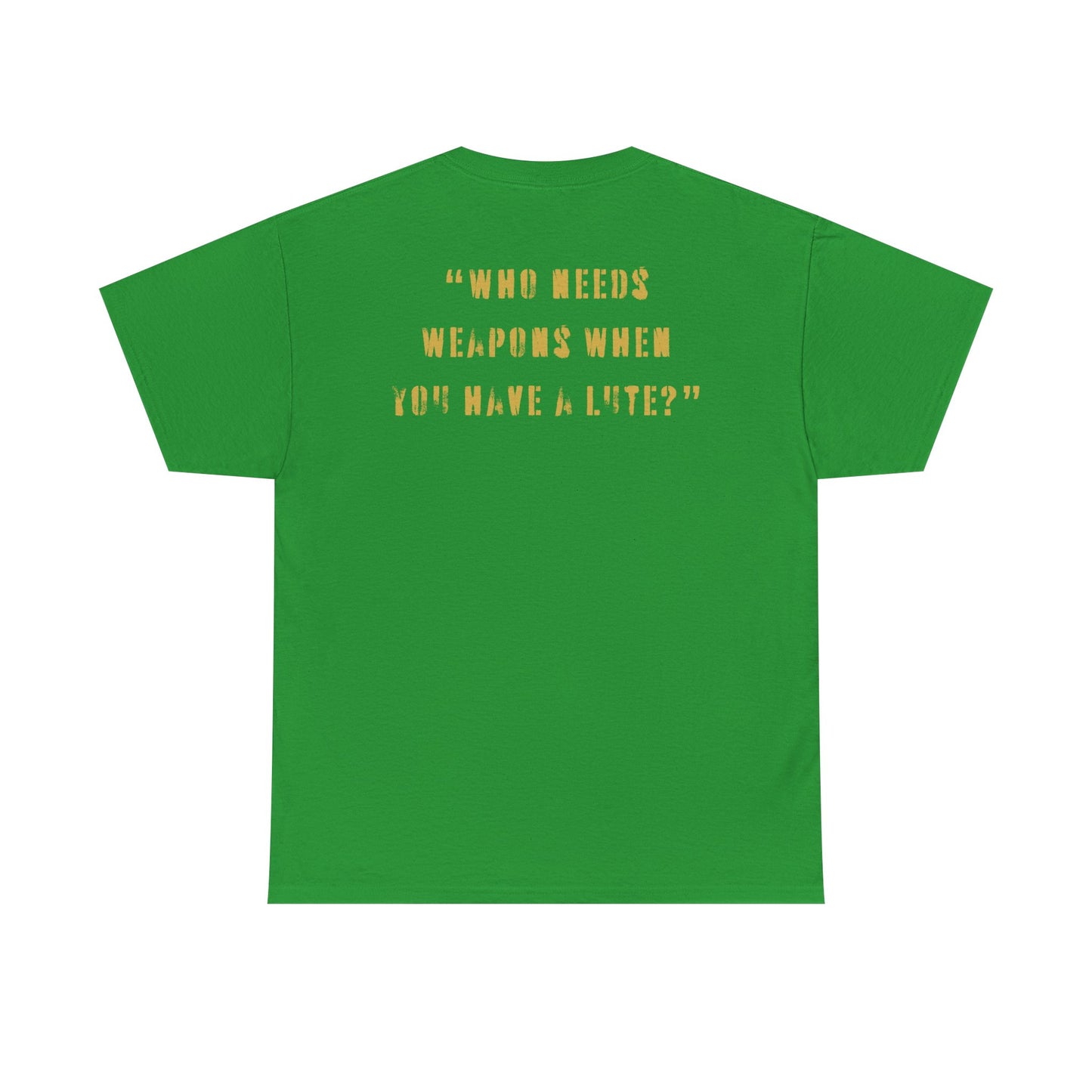 Bard Quote Dungeons and Dragons DND Unisex Heavy Cotton Tee Shirt T-Shirt - RPG, TTRPG, Roleplaying, Geek, Nerd