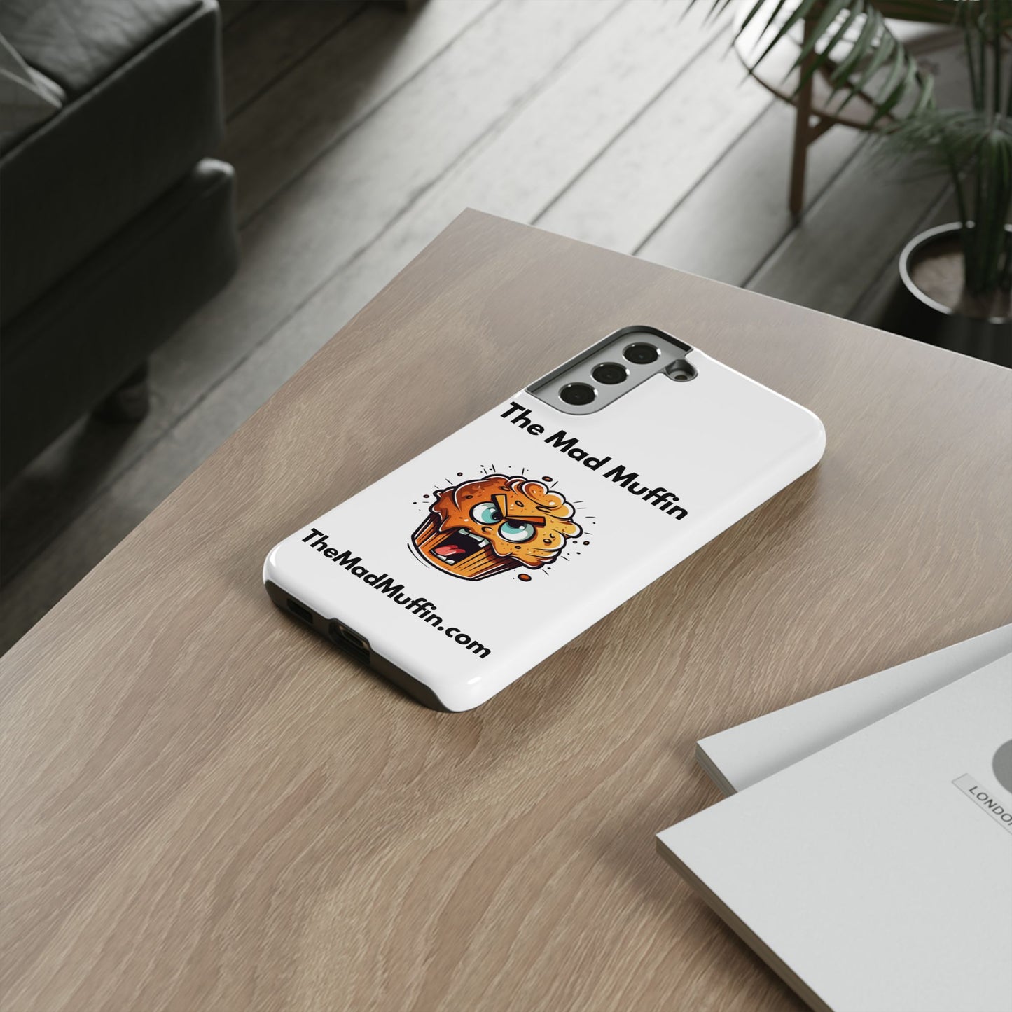 OFFICIAL The Mad Muffin Funny Tough Phone Case- Geek, Nerd, Store, Merch