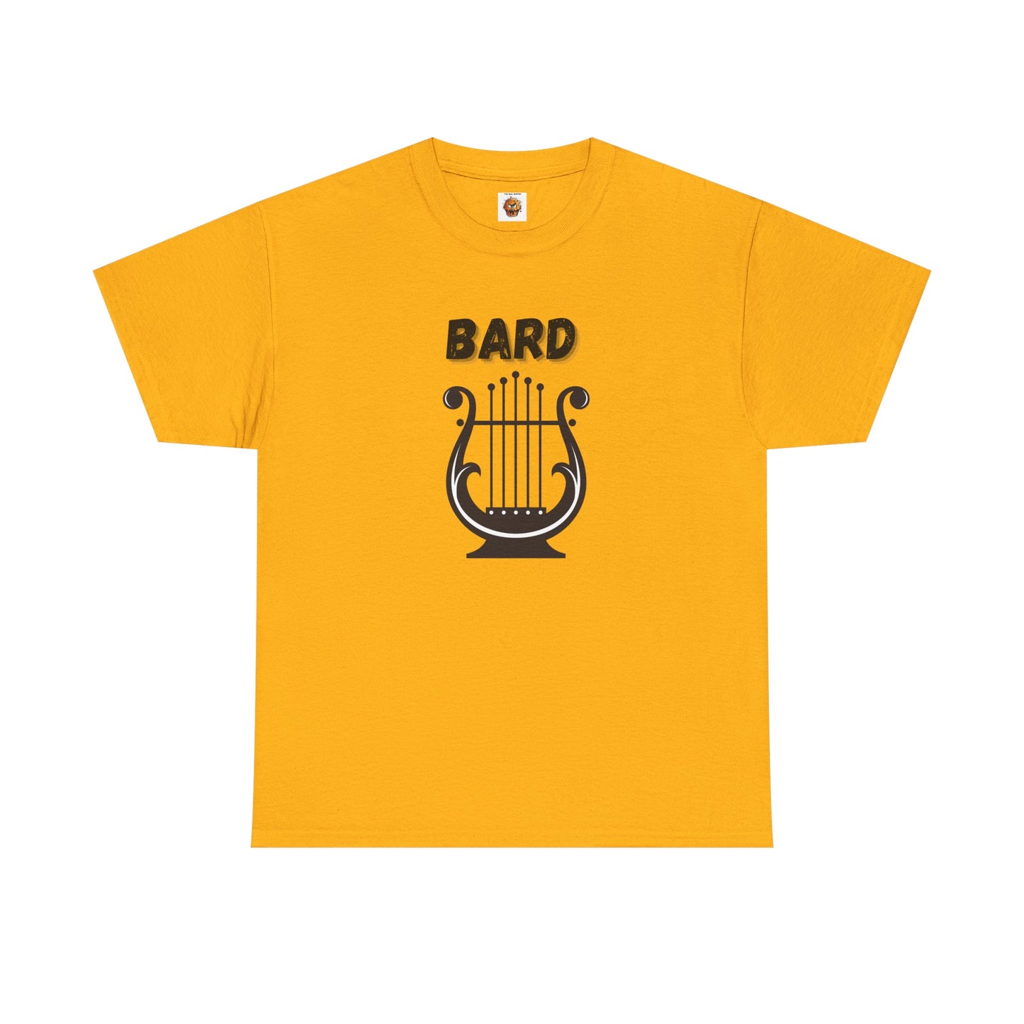 Bard Icon Symbol Dungeons and Dragons DND Unisex Heavy Cotton Tee Shirt T-Shirt - RPG, TTRPG, Roleplaying, Geek, Nerd