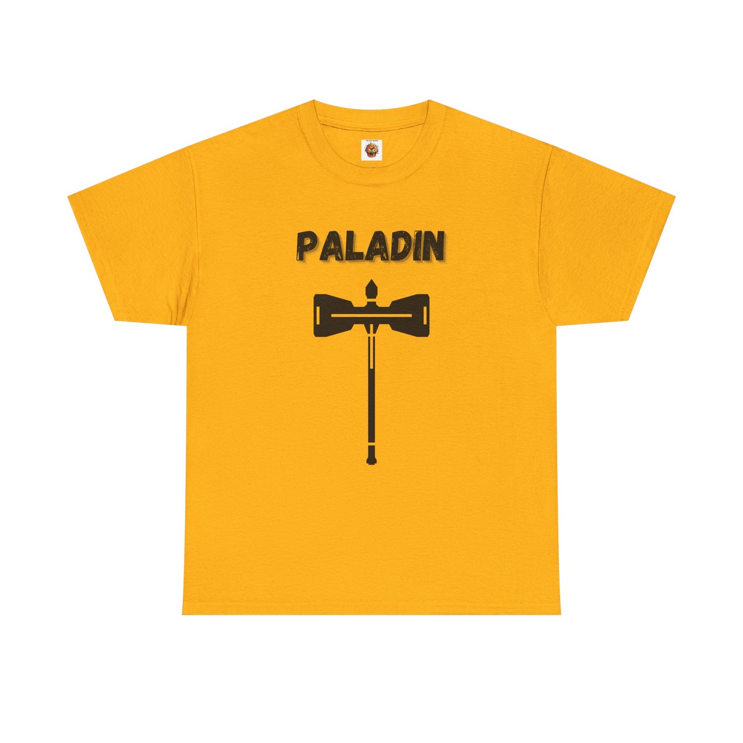 Paladin Icon Symbol Dungeons and Dragons DND Unisex Heavy Cotton Tee Shirt T-Shirt - RPG, TTRPG, Roleplaying, Geek, Nerd