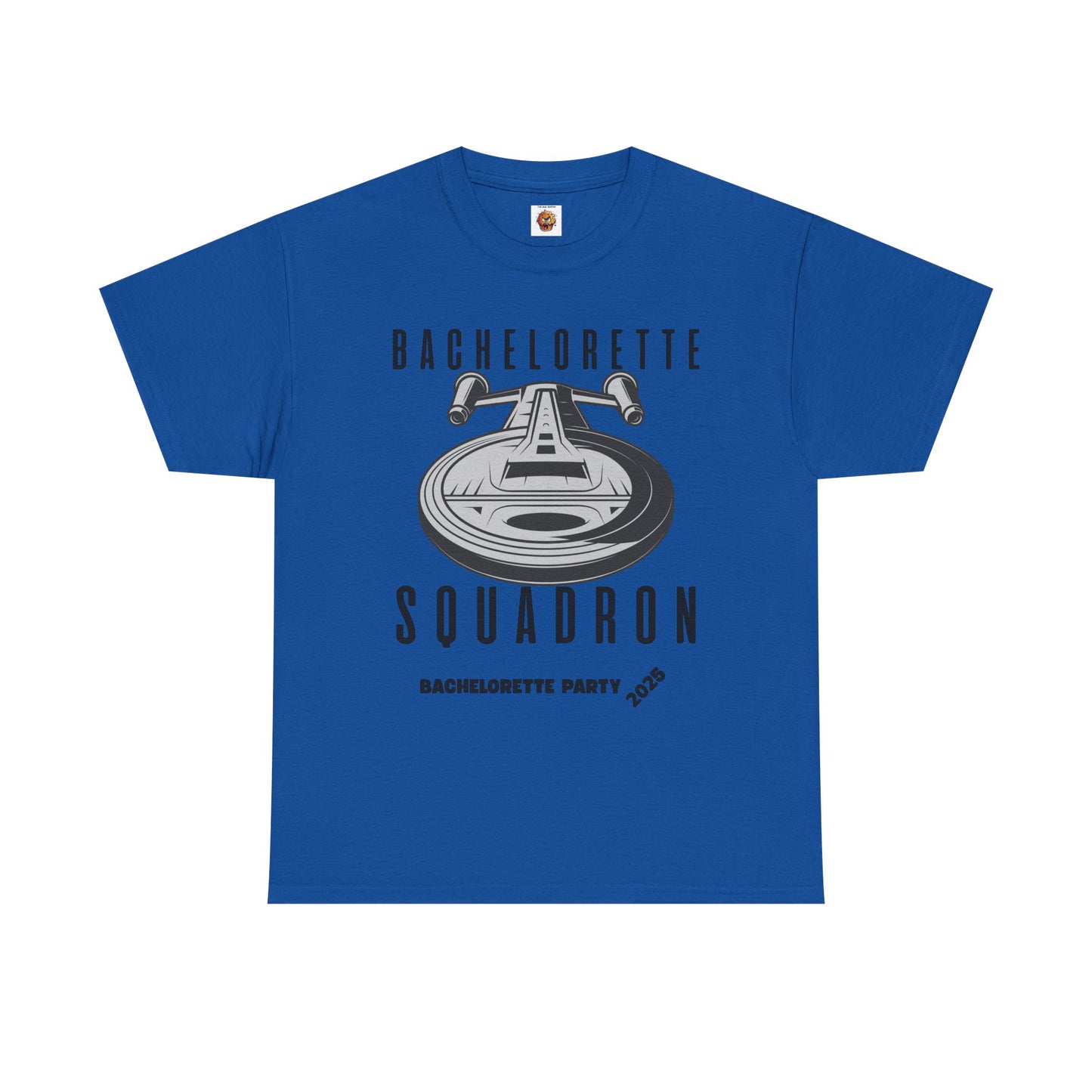 Bachelorette Squadron Heavy Cotton Tee - Perfect for Bachelorette Parties 2025, Wedding, Engagement, Star Trek, Sci-Fi, Geek, Nerd