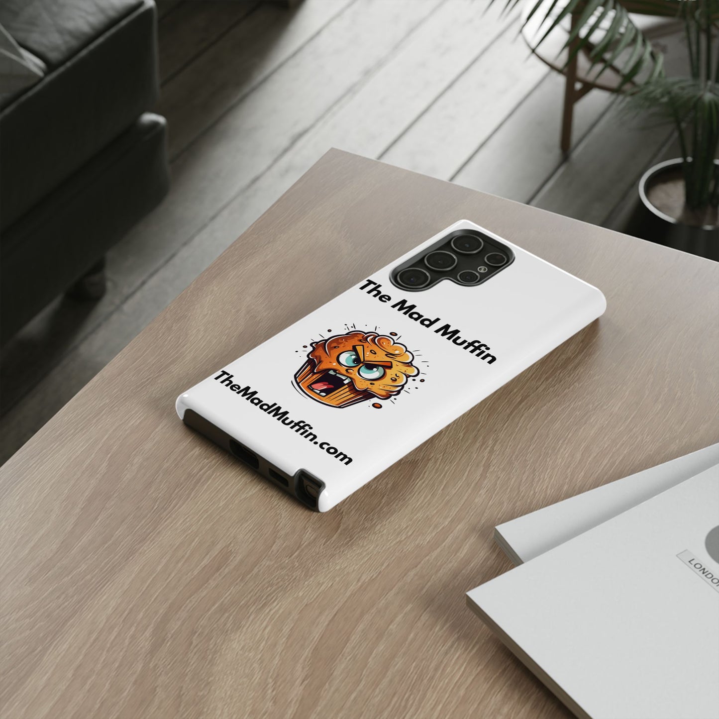 OFFICIAL The Mad Muffin Funny Tough Phone Case- Geek, Nerd, Store, Merch