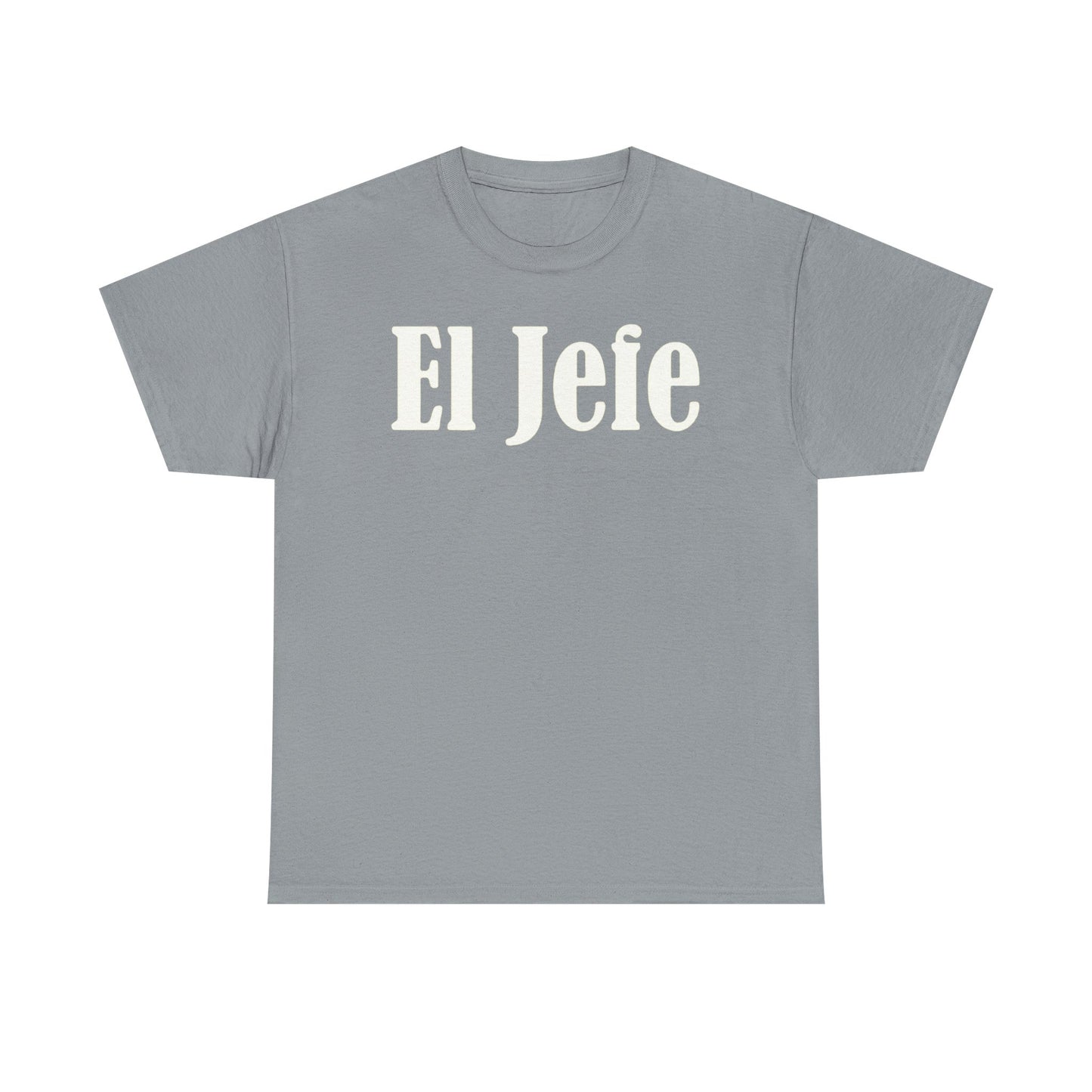 'Señor Popovich' 'El Jefe' Two Double Sided Print Unisex Heavy Cotton Tee - Casual Basketball Culture Shirt, Sports, Coach, T-Shirt