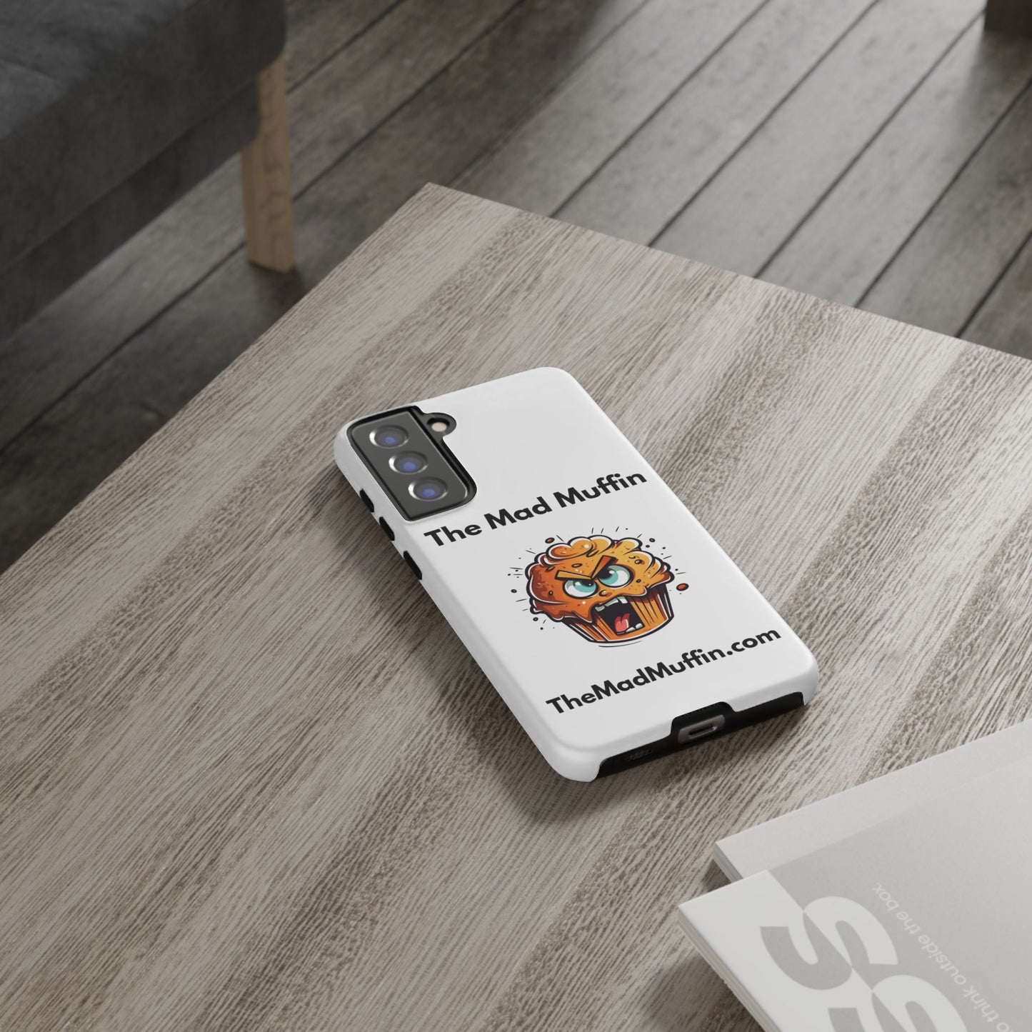 OFFICIAL The Mad Muffin Funny Tough Phone Case- Geek, Nerd, Store, Merch