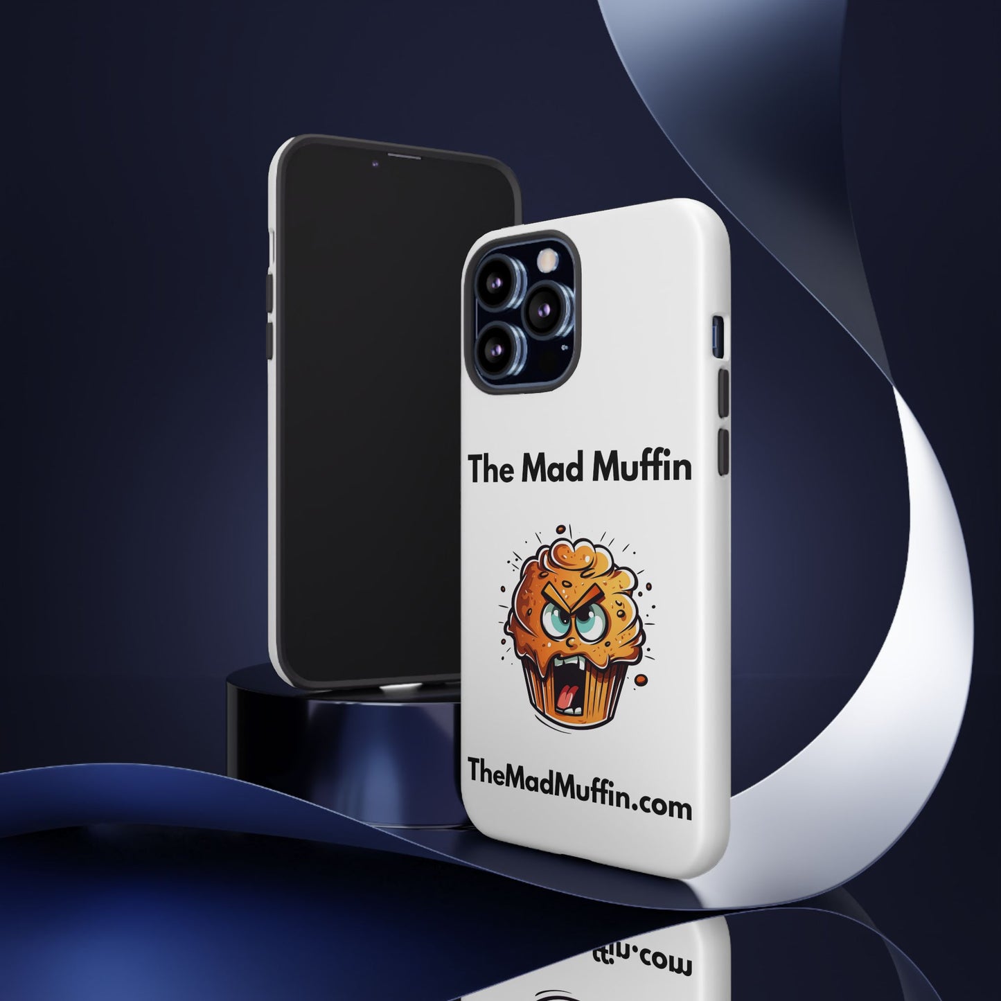 OFFICIAL The Mad Muffin Funny Tough Phone Case- Geek, Nerd, Store, Merch