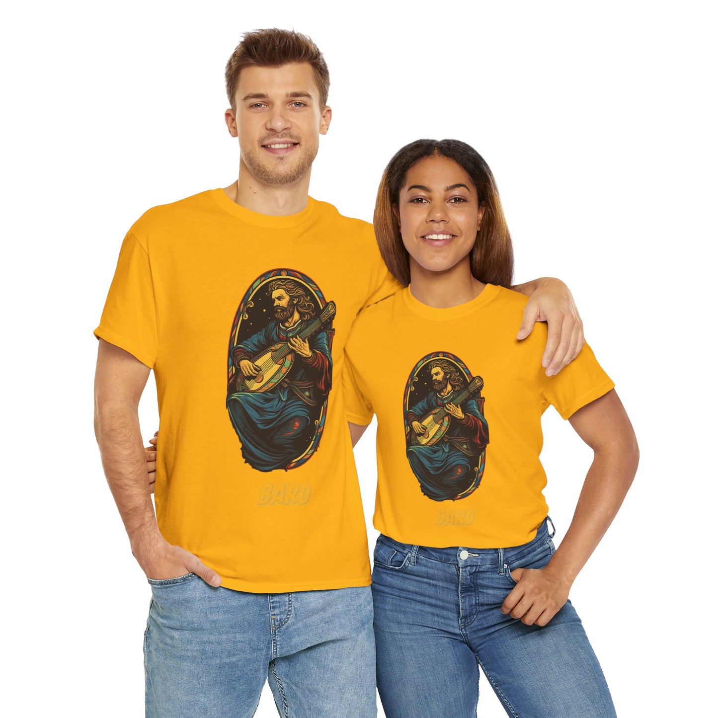 Bard Quote Dungeons and Dragons DND Unisex Heavy Cotton Tee Shirt T-Shirt - RPG, TTRPG, Roleplaying, Geek, Nerd
