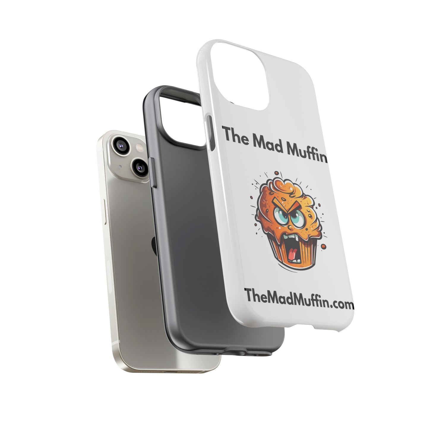 OFFICIAL The Mad Muffin Funny Tough Phone Case- Geek, Nerd, Store, Merch