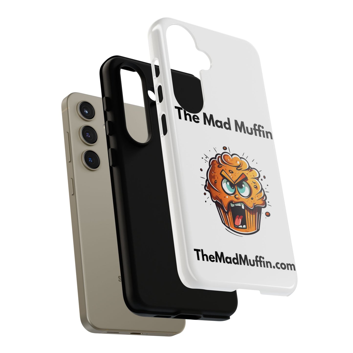 OFFICIAL The Mad Muffin Funny Tough Phone Case- Geek, Nerd, Store, Merch