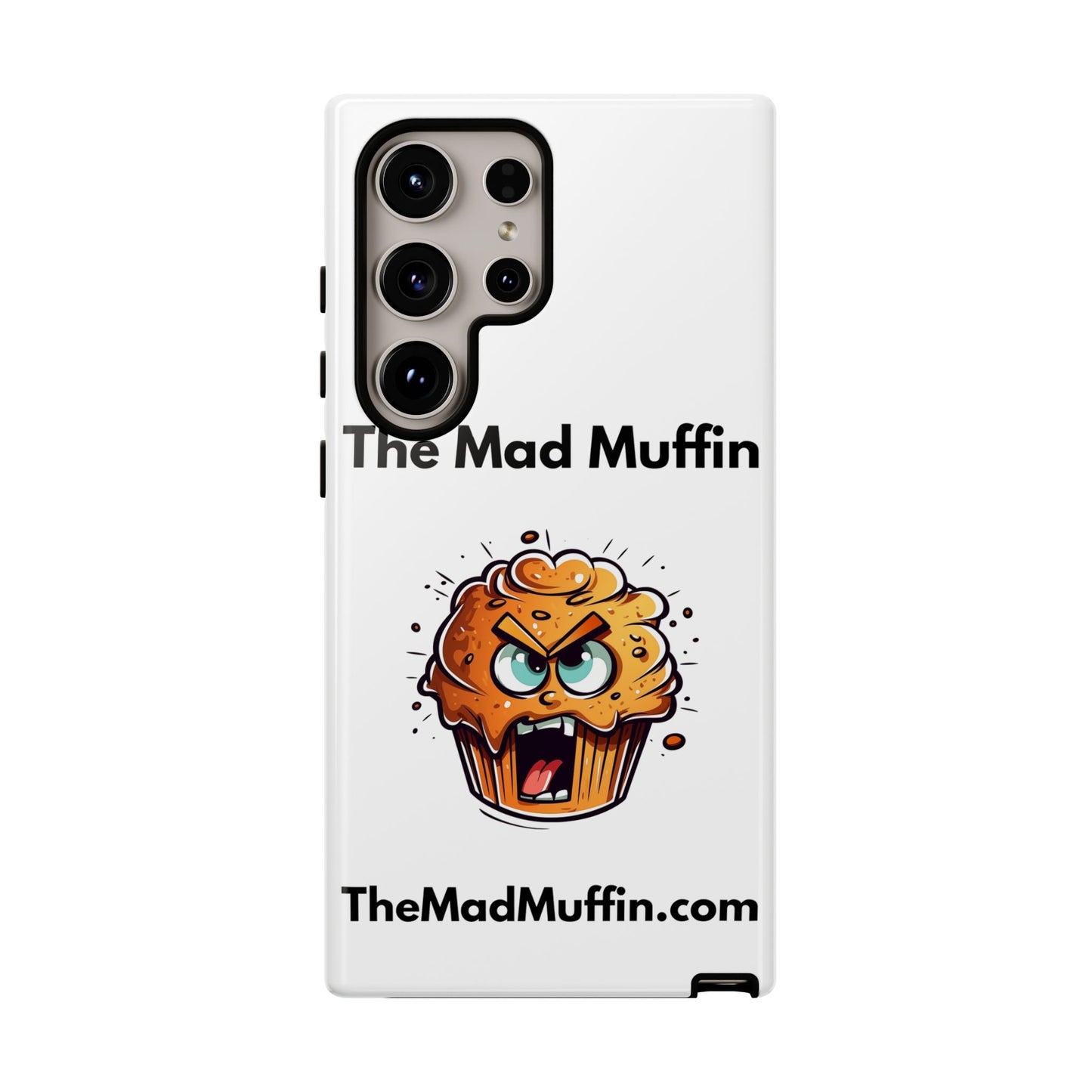 OFFICIAL The Mad Muffin Funny Tough Phone Case- Geek, Nerd, Store, Merch