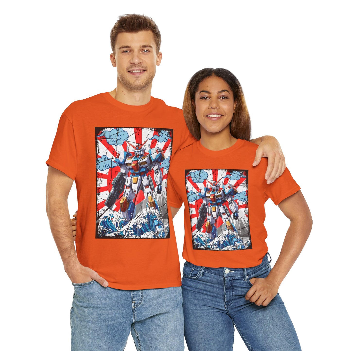 Mobile Suit Japanese Mecha Robot Town Sagami Kanagawa Graphic Tee T-Shirt for Anime Fans, Manga, Weeb, Otaku, Geek, Nerd