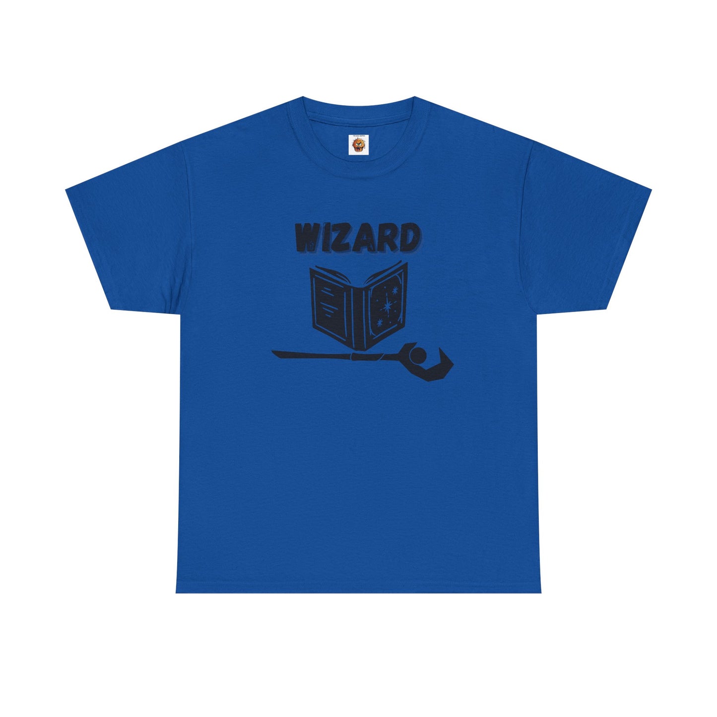 Wizard Icon Symbol Dungeons and Dragons DND Unisex Heavy Cotton Tee Shirt T-Shirt - RPG, TTRPG, Roleplaying, Geek, Nerd