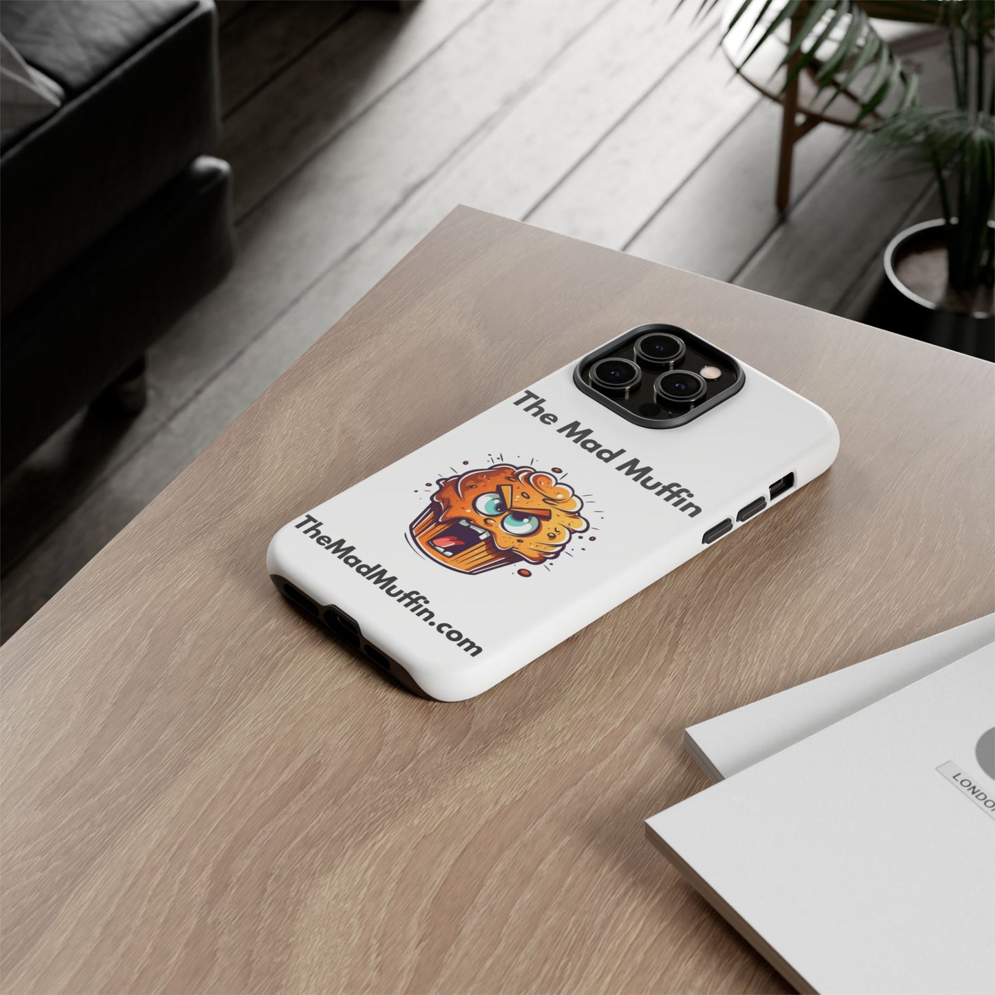 OFFICIAL The Mad Muffin Funny Tough Phone Case- Geek, Nerd, Store, Merch