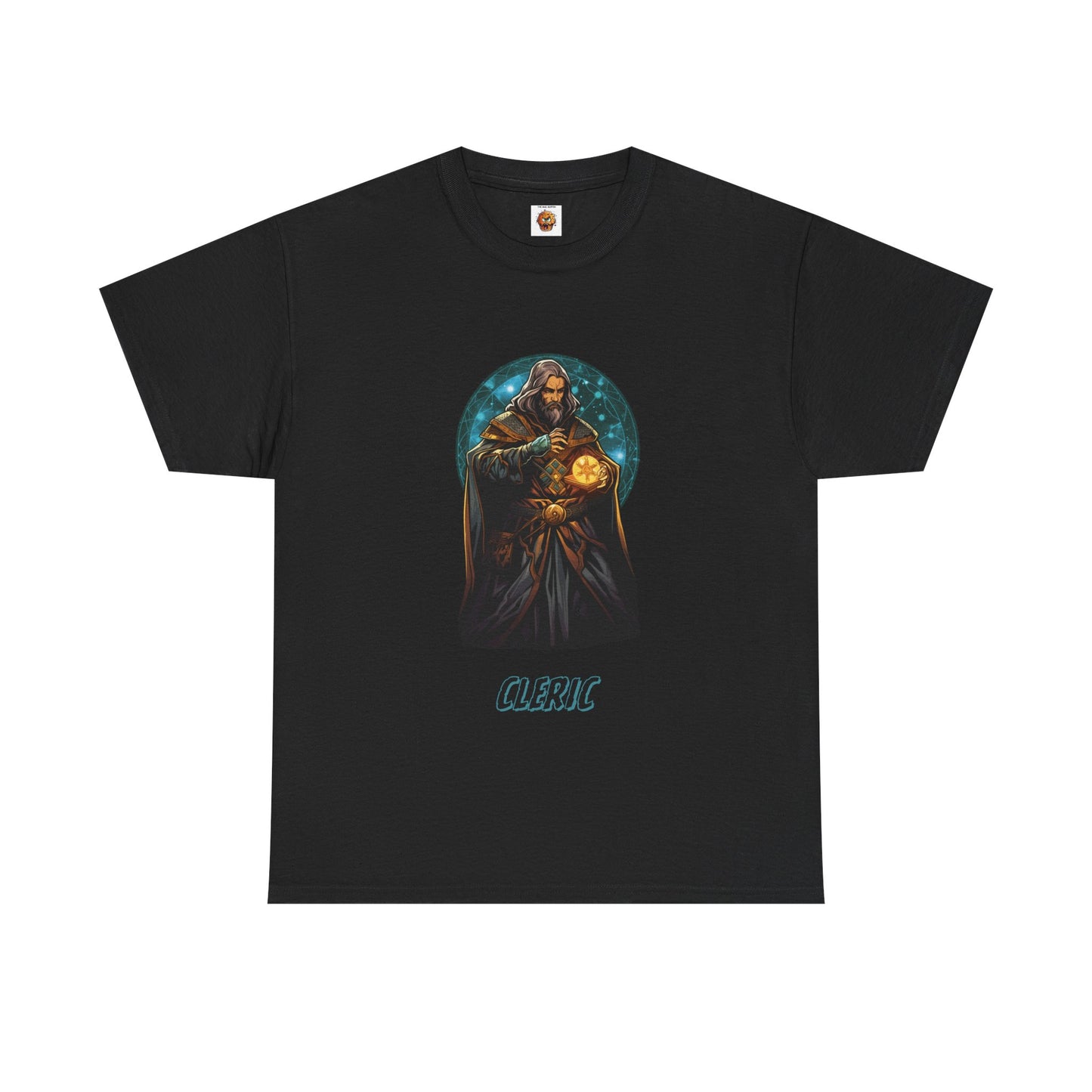 Cleric Quote Dungeons and Dragons DND Unisex Heavy Cotton Tee Shirt T-Shirt - RPG, TTRPG, Roleplaying, Geek, Nerd