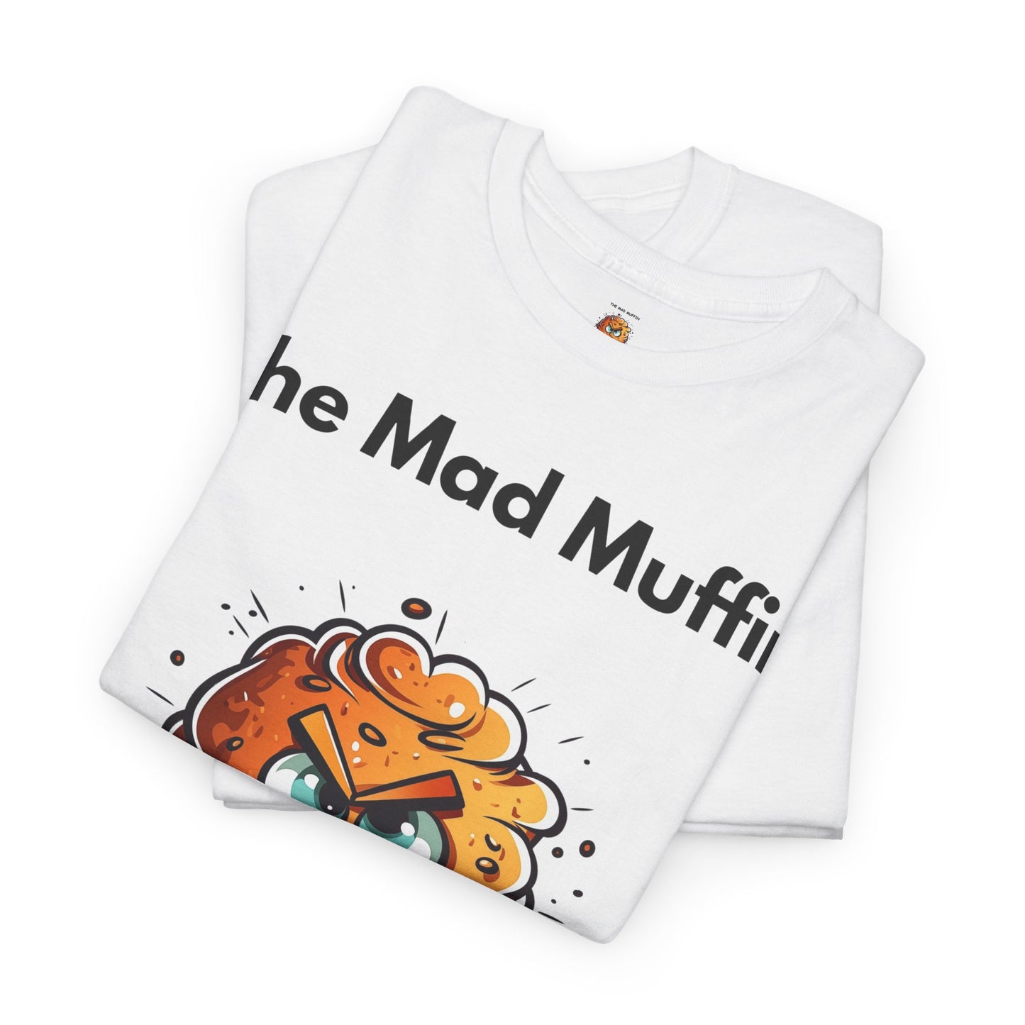 OFFICIAL The Mad Muffin Unisex Heavy Cotton Tee Shirt T-Shirt - Geek, Nerd, Store, Merch
