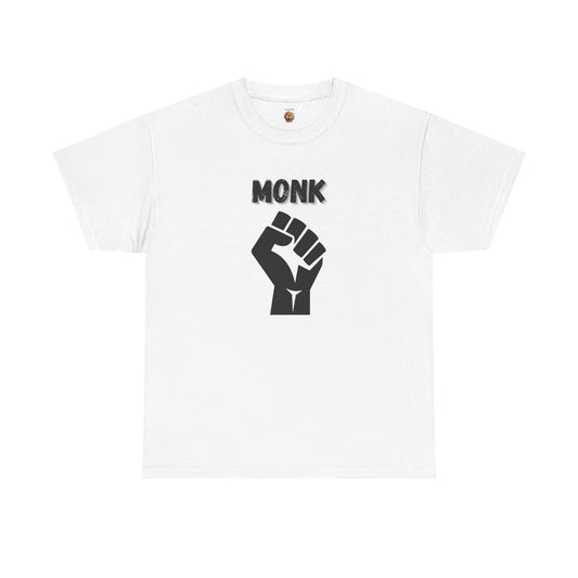 Monk Icon Symbol Dungeons and Dragons DND Unisex Heavy Cotton Tee Shirt T-Shirt - RPG, TTRPG, Roleplaying, Geek, Nerd