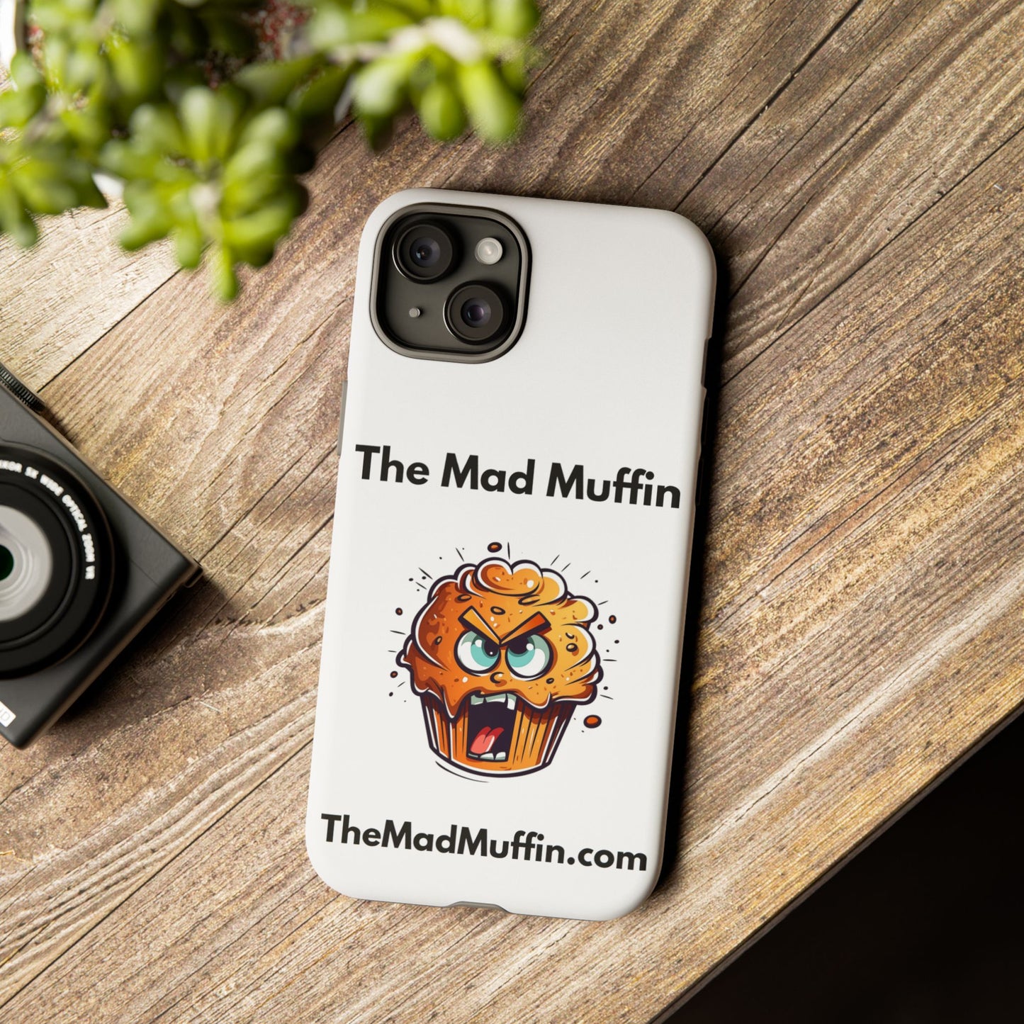OFFICIAL The Mad Muffin Funny Tough Phone Case- Geek, Nerd, Store, Merch