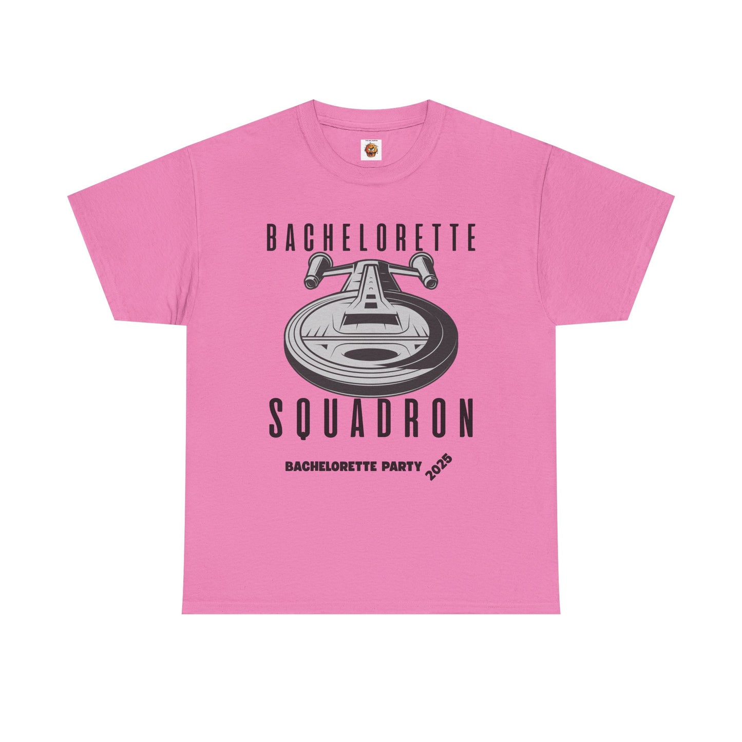 Bachelorette Squadron Heavy Cotton Tee - Perfect for Bachelorette Parties 2025, Wedding, Engagement, Star Trek, Sci-Fi, Geek, Nerd