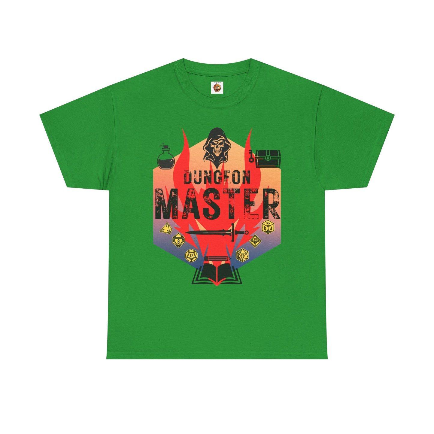Dungeon Master Unisex 100% Heavy Cotton DND Tee Shirt - RPG, TTRPG, Roleplaying, Geek, Nerd