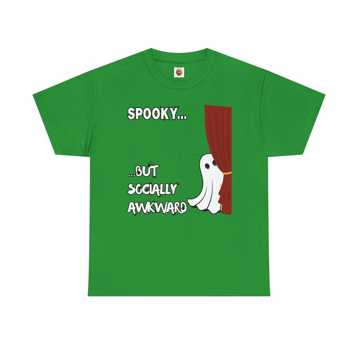 Funny Ghost Graphic Tee, Comfortable Unisex T-Shirt, Perfect for Halloween, Casual Wear, Gift for Friends, Scary, Creepy, Gothic, Geek, Nerd