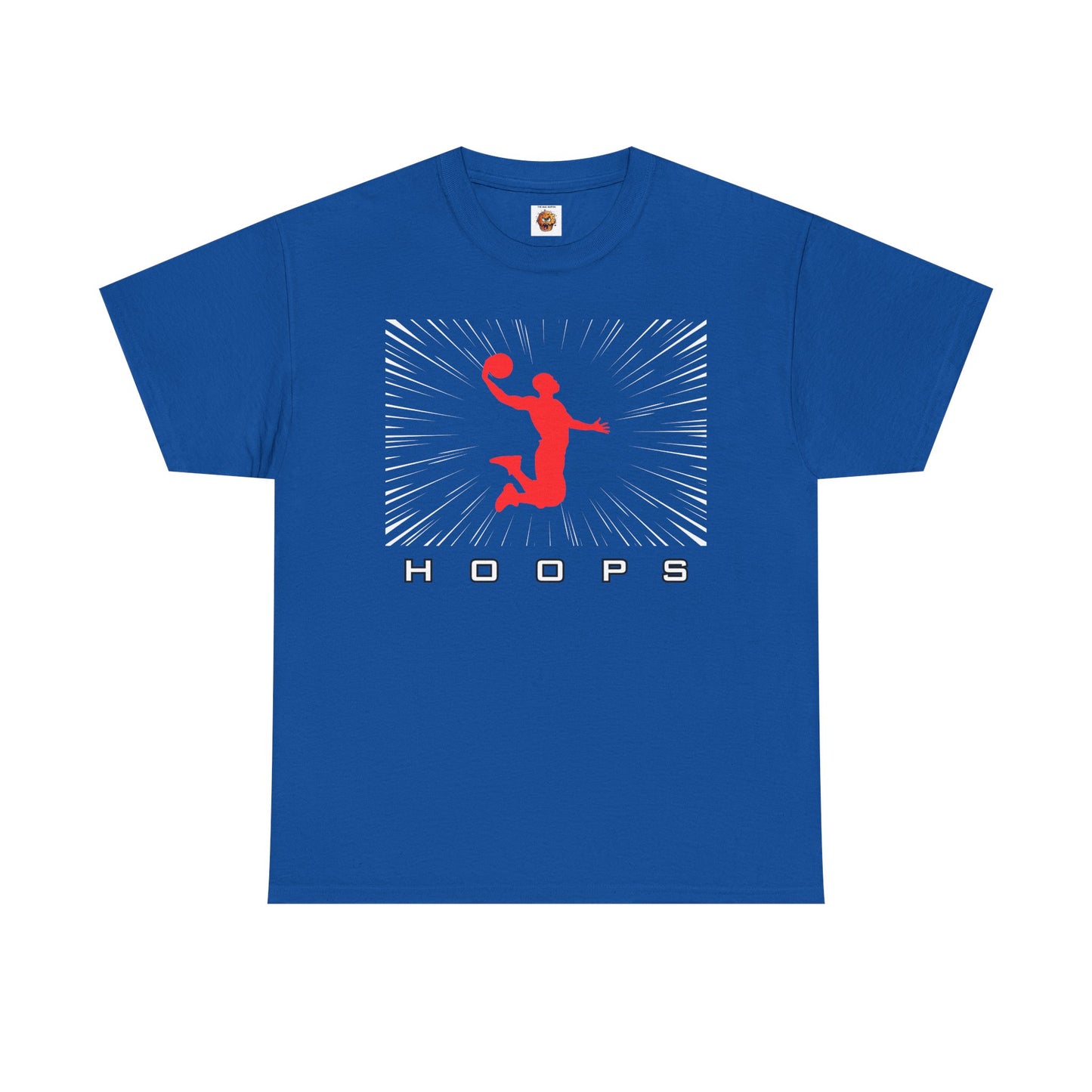 Hoops Unisex Basketball Player Silhouette Tee | Stylish Sportswear for Fans | Perfect Gift for Athletes, Sports Events, and Casual Wear