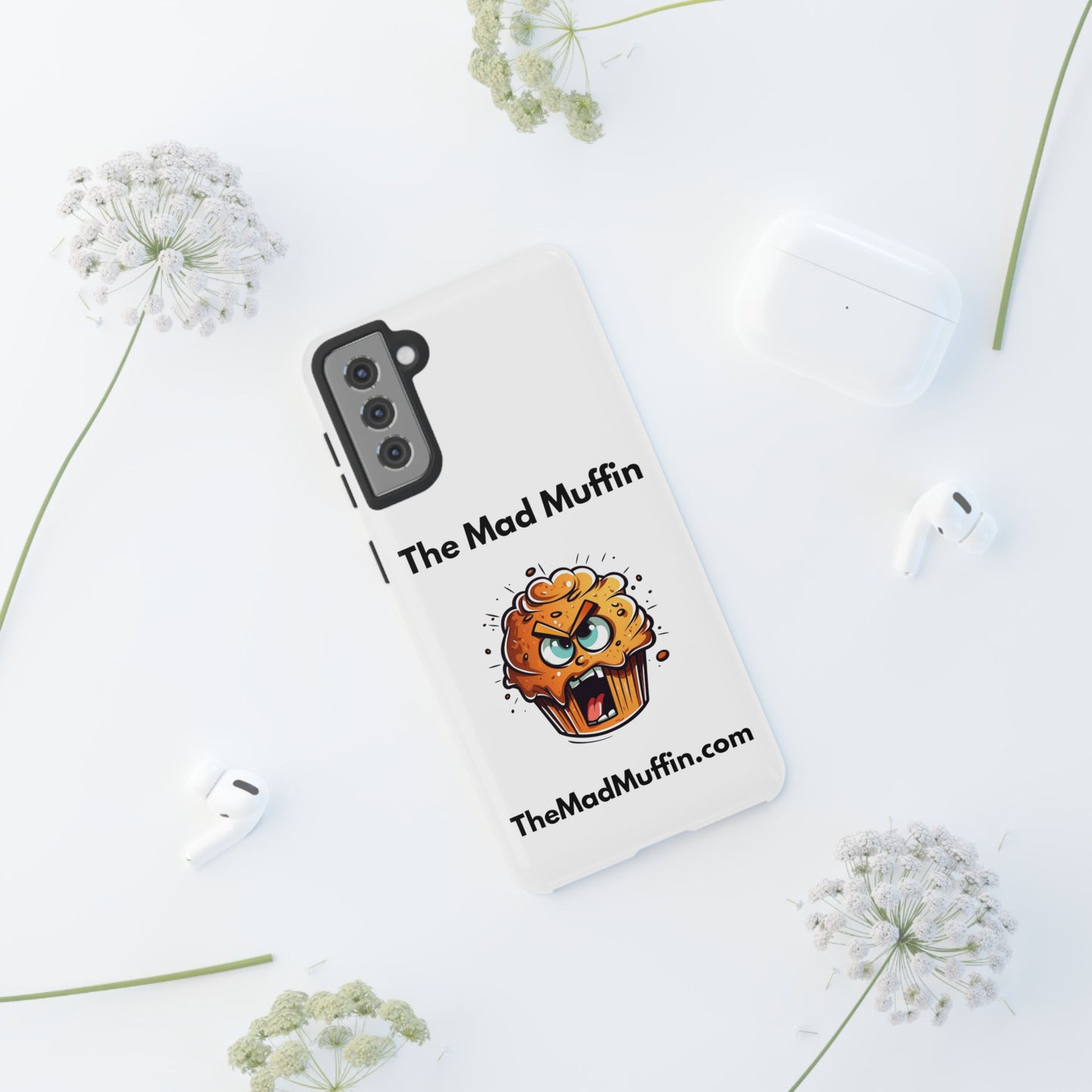 OFFICIAL The Mad Muffin Funny Tough Phone Case- Geek, Nerd, Store, Merch