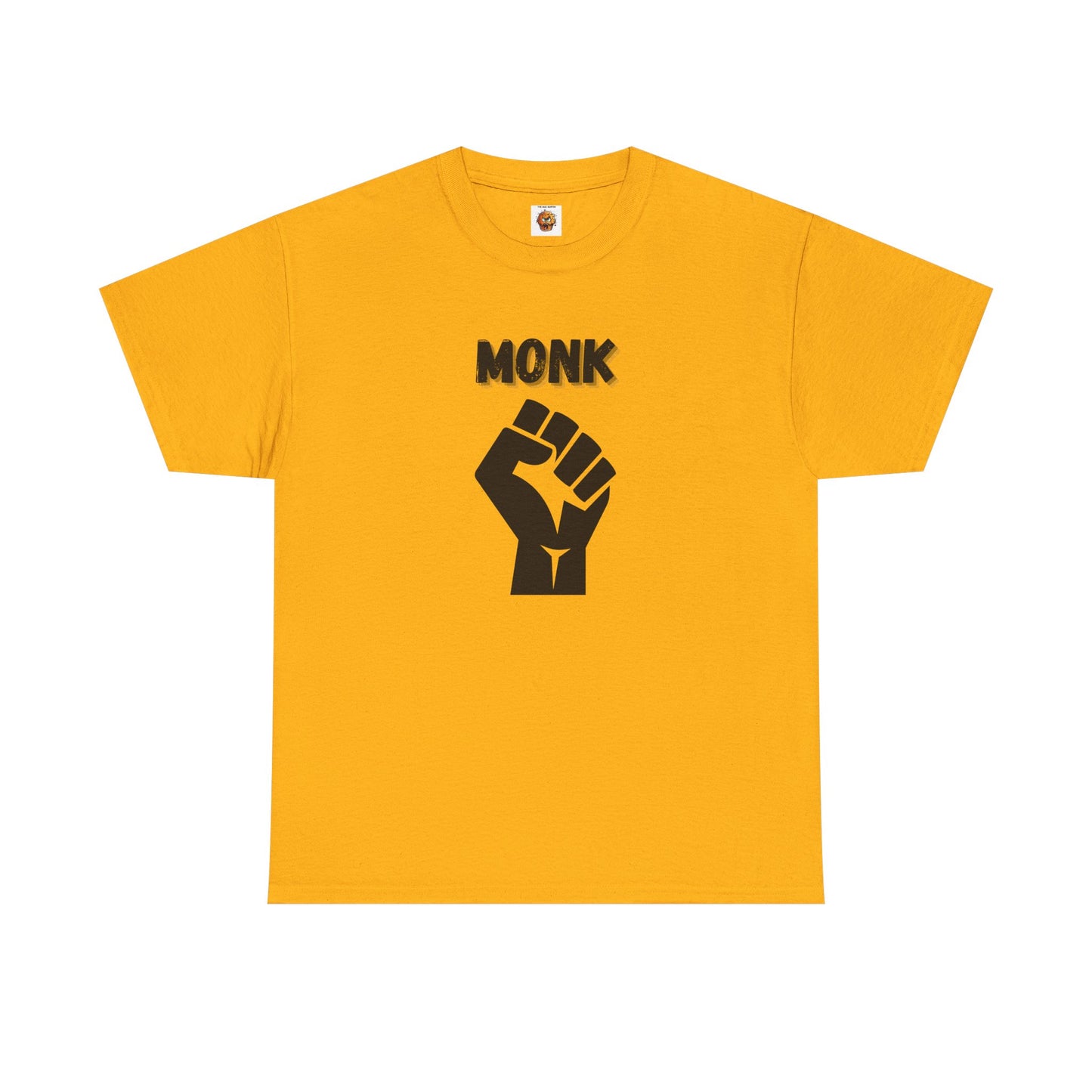 Monk Icon Symbol Dungeons and Dragons DND Unisex Heavy Cotton Tee Shirt T-Shirt - RPG, TTRPG, Roleplaying, Geek, Nerd