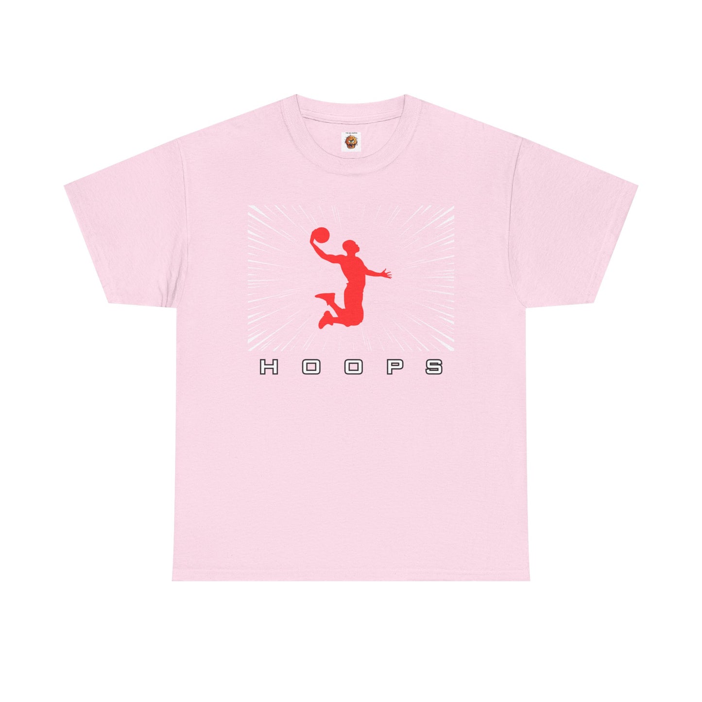 Hoops Unisex Basketball Player Silhouette Tee | Stylish Sportswear for Fans | Perfect Gift for Athletes, Sports Events, and Casual Wear