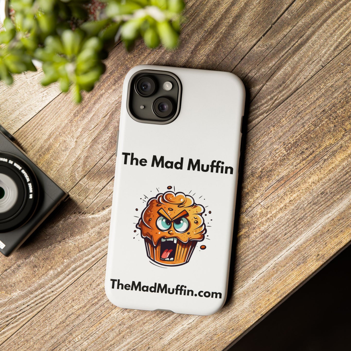 OFFICIAL The Mad Muffin Funny Tough Phone Case- Geek, Nerd, Store, Merch
