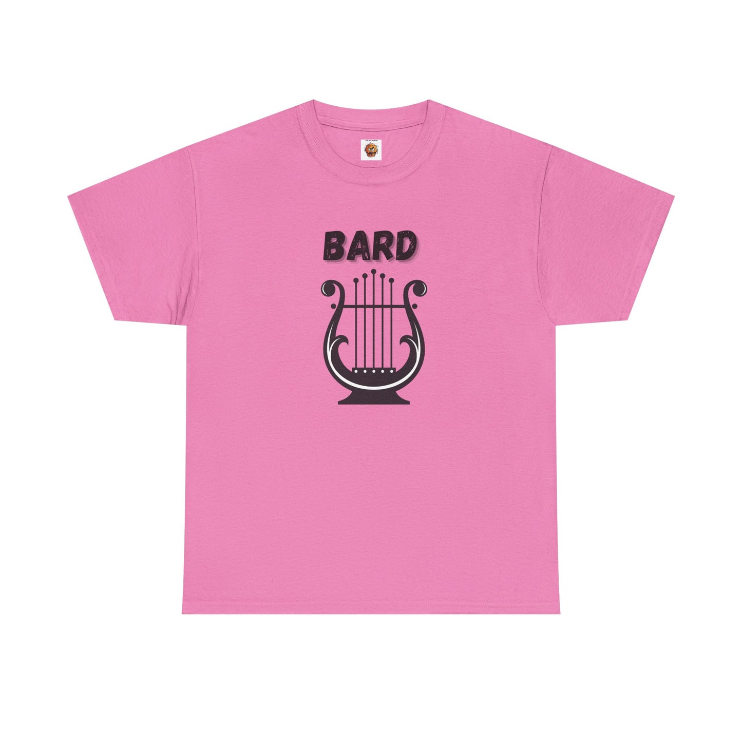 Bard Icon Symbol Dungeons and Dragons DND Unisex Heavy Cotton Tee Shirt T-Shirt - RPG, TTRPG, Roleplaying, Geek, Nerd