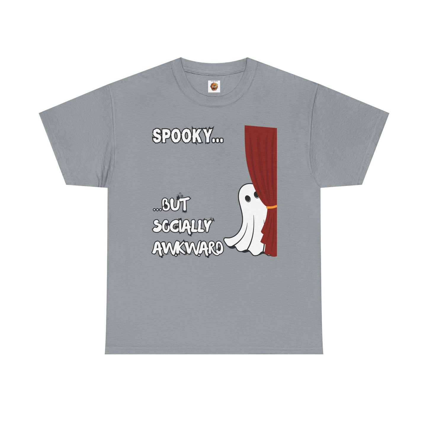 Funny Ghost Graphic Tee, Comfortable Unisex T-Shirt, Perfect for Halloween, Casual Wear, Gift for Friends, Scary, Creepy, Gothic, Geek, Nerd