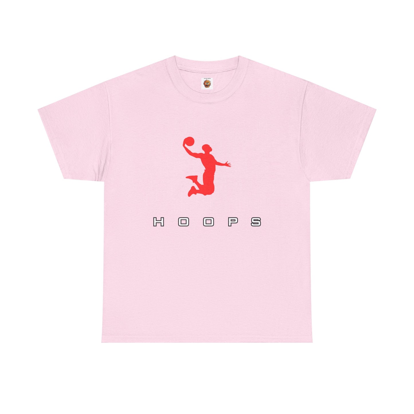 Hoops Player Silhouette Graphic Tee, Unisex Basketball Shirt, Sporty Cotton Tee, Gift for Athletes, Casual Wear, Basketball Fan Apparel