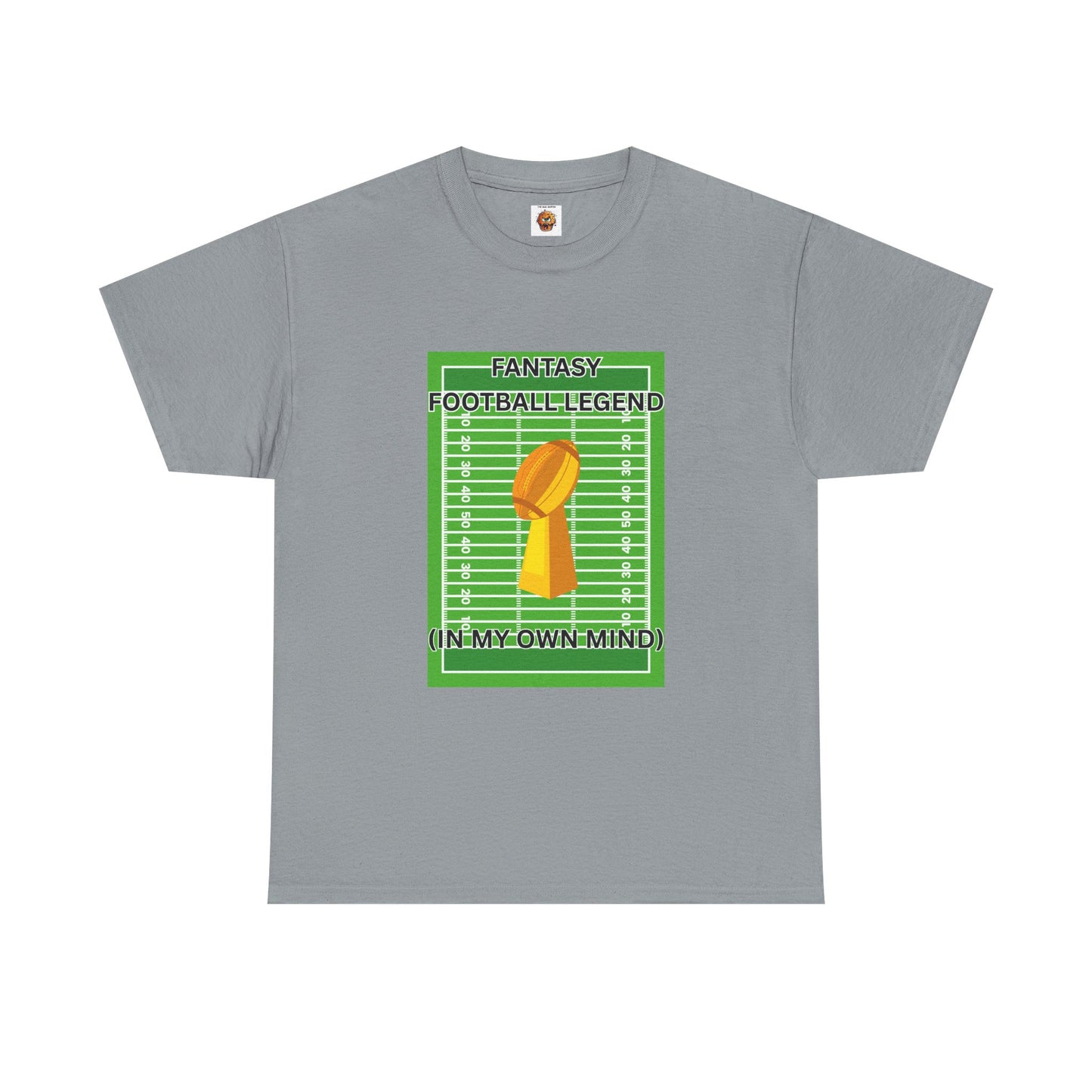 Funny Fantasy Football Legend Tee, Custom Graphic Shirt, Unisex Sportswear, Gift for Sports Fans, Ideal for Game Days, League Events, Summer Wear