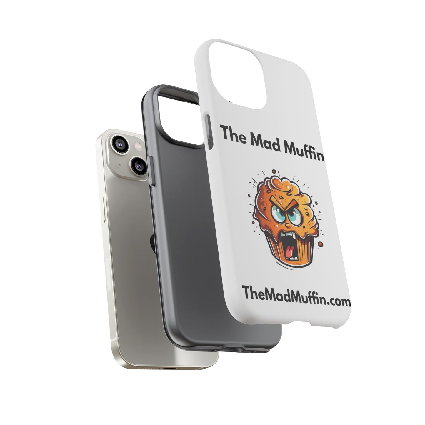 OFFICIAL The Mad Muffin Funny Tough Phone Case- Geek, Nerd, Store, Merch