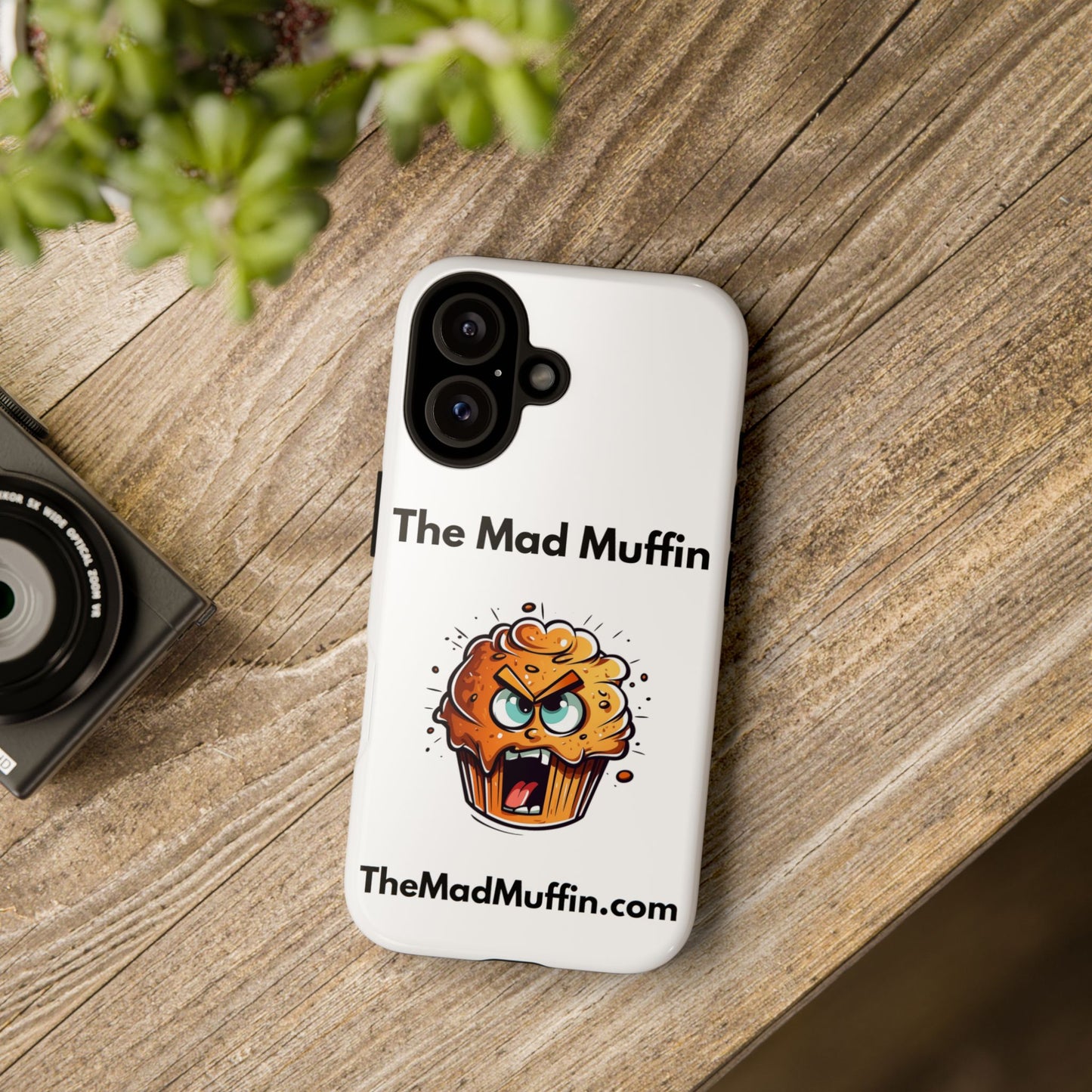 OFFICIAL The Mad Muffin Funny Tough Phone Case- Geek, Nerd, Store, Merch