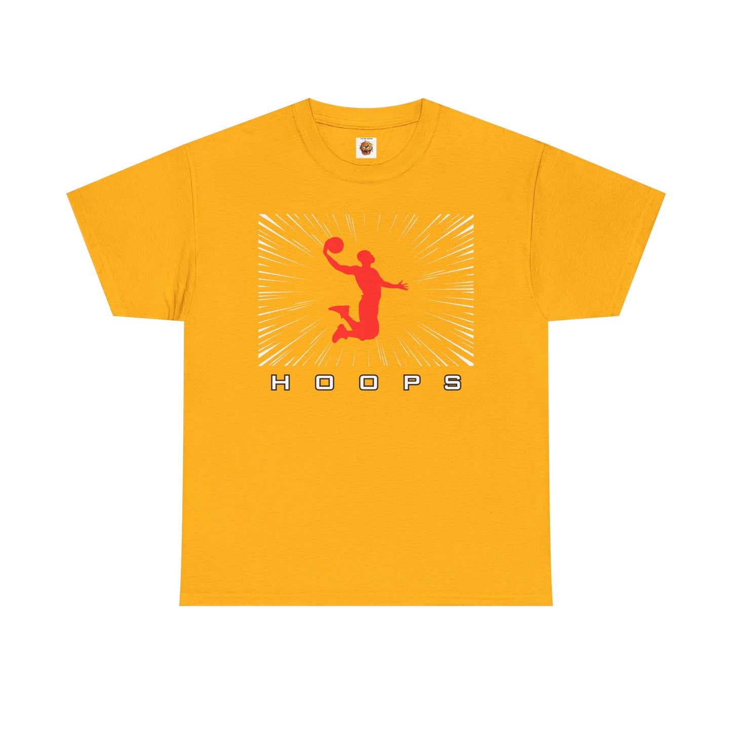 Hoops Unisex Basketball Player Silhouette Tee | Stylish Sportswear for Fans | Perfect Gift for Athletes, Sports Events, and Casual Wear