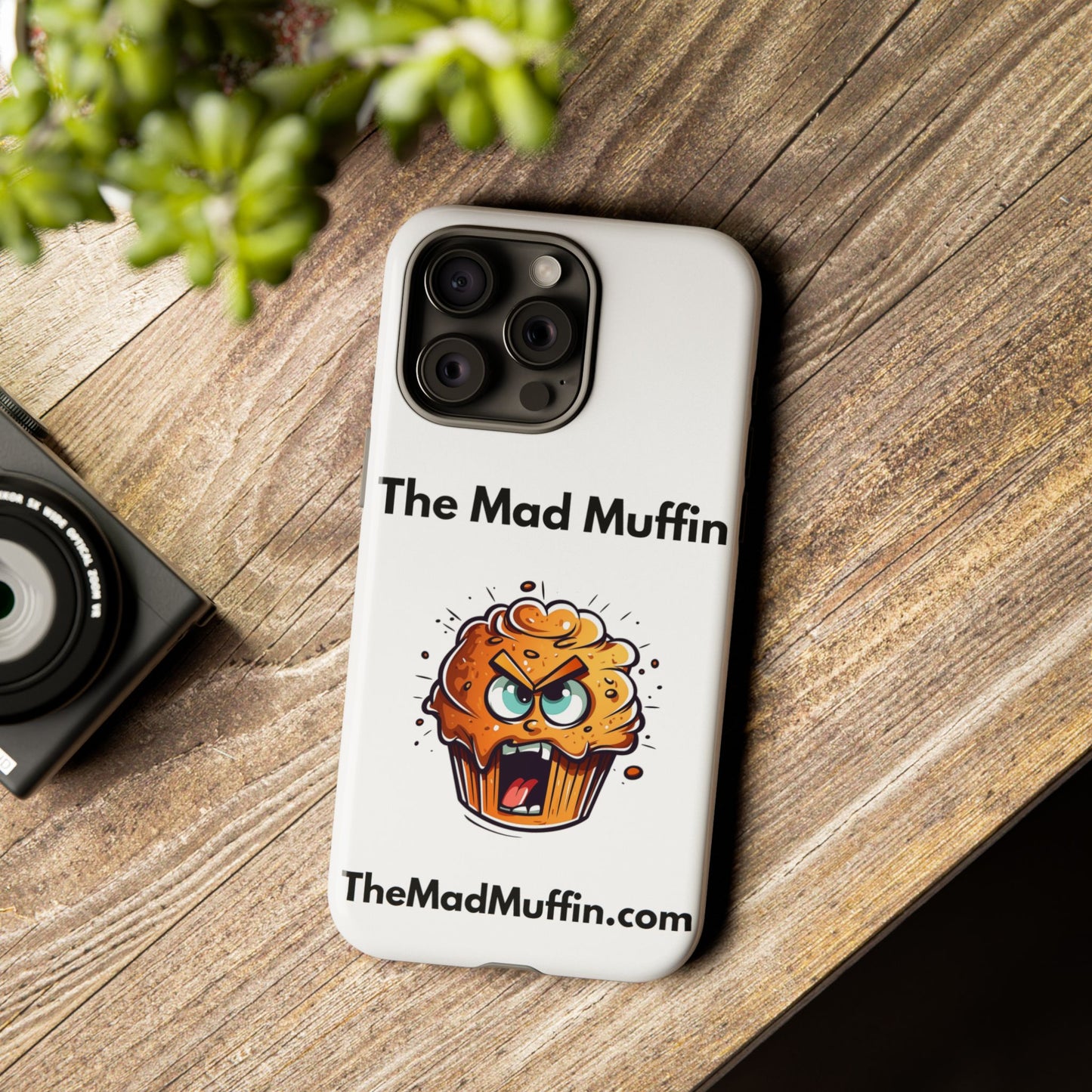 OFFICIAL The Mad Muffin Funny Tough Phone Case- Geek, Nerd, Store, Merch
