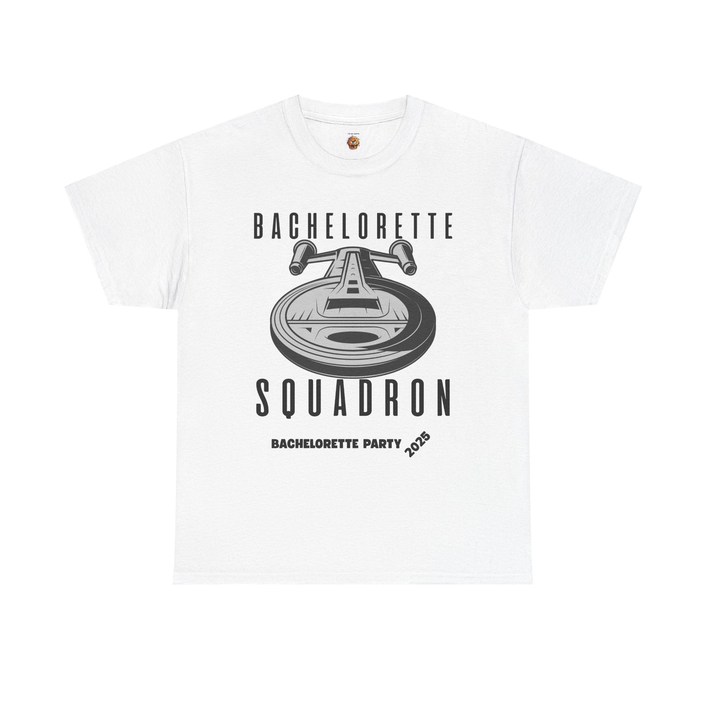 Bachelorette Squadron Heavy Cotton Tee - Perfect for Bachelorette Parties 2025, Wedding, Engagement, Star Trek, Sci-Fi, Geek, Nerd